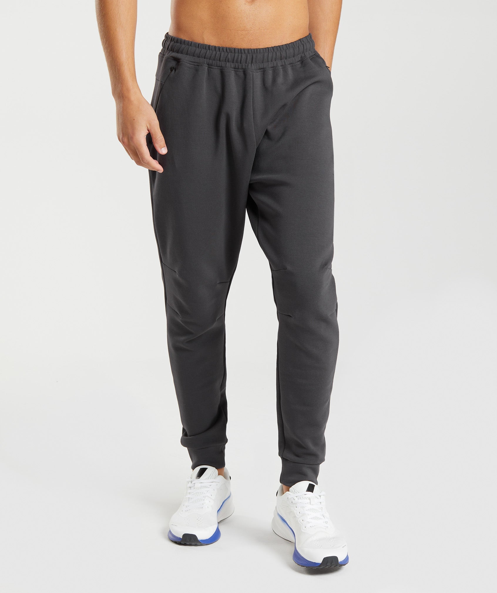 Black Men's Gymshark Rest Day Knit Jogger | ZTIHCK-146