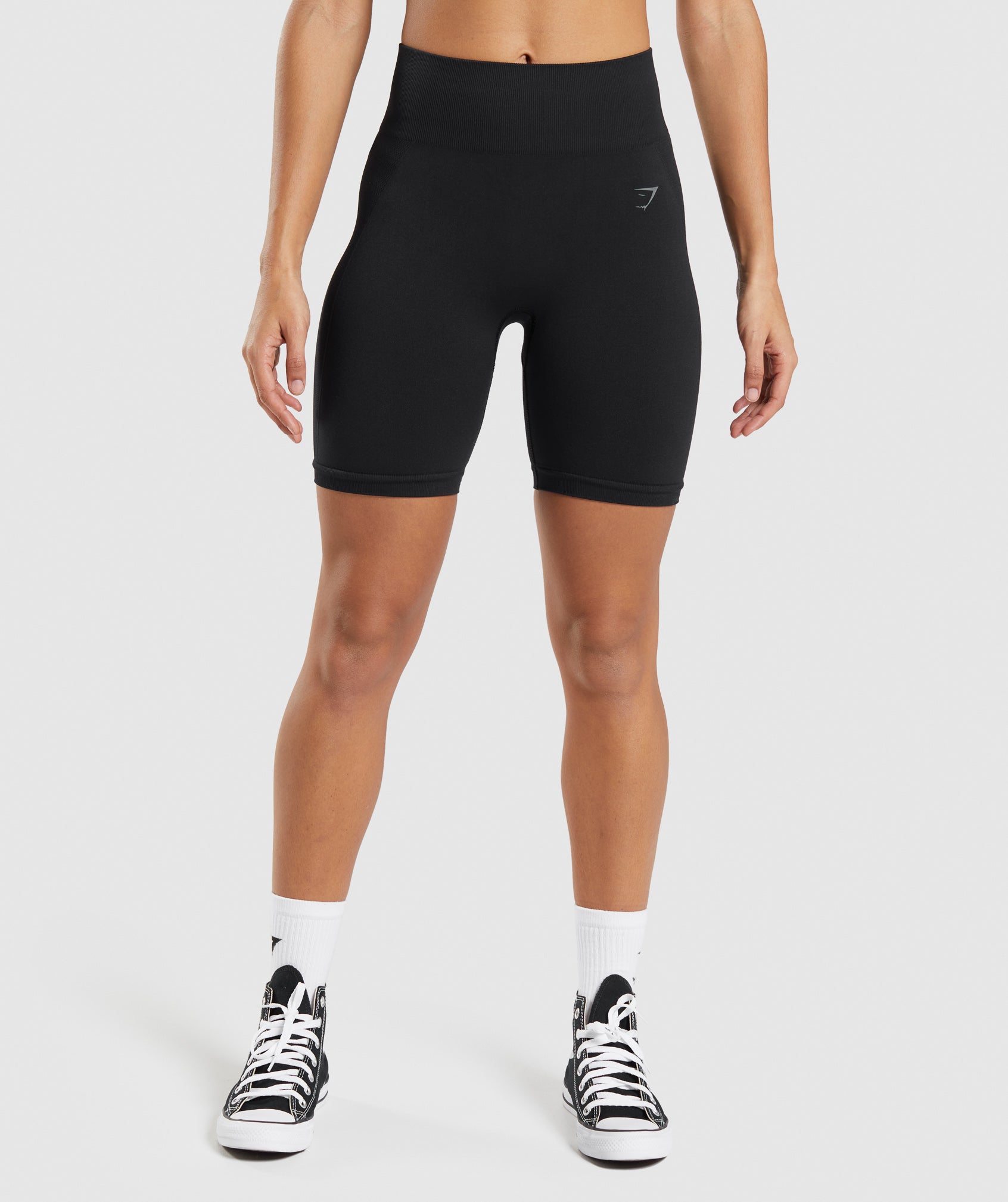 Black Women's Gymshark Flex Cycling Shorts | DKWLEM-509