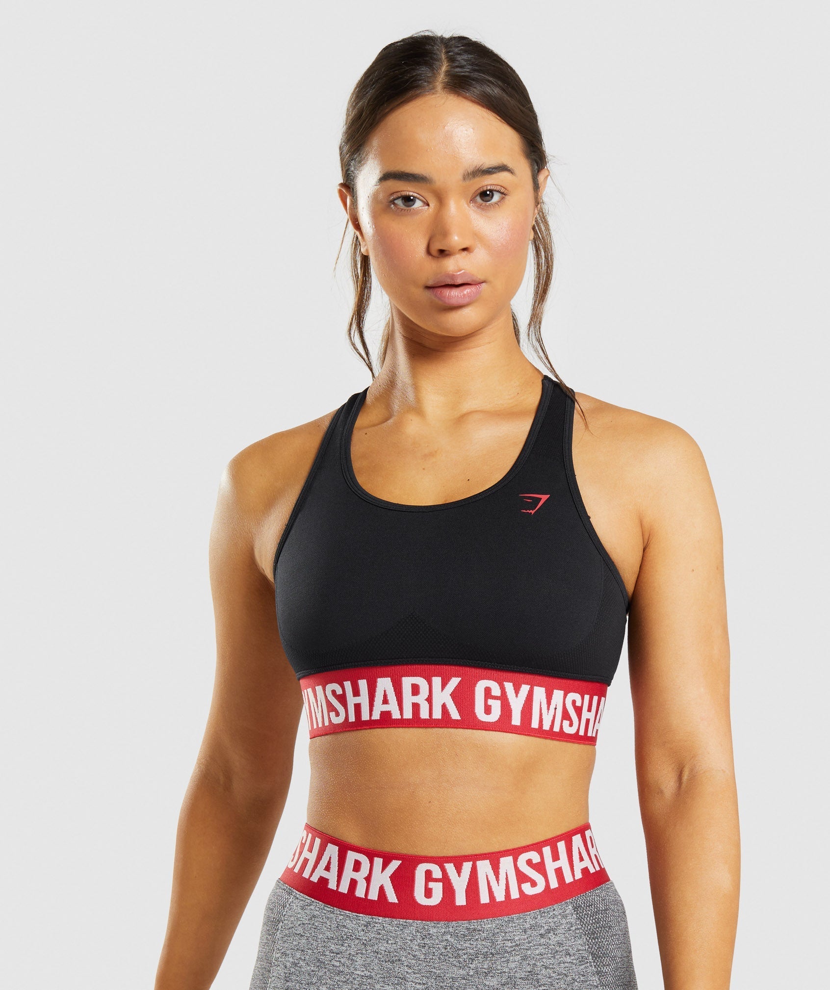 Black Women's Gymshark Flex Sports Bra | KHCTLZ-907