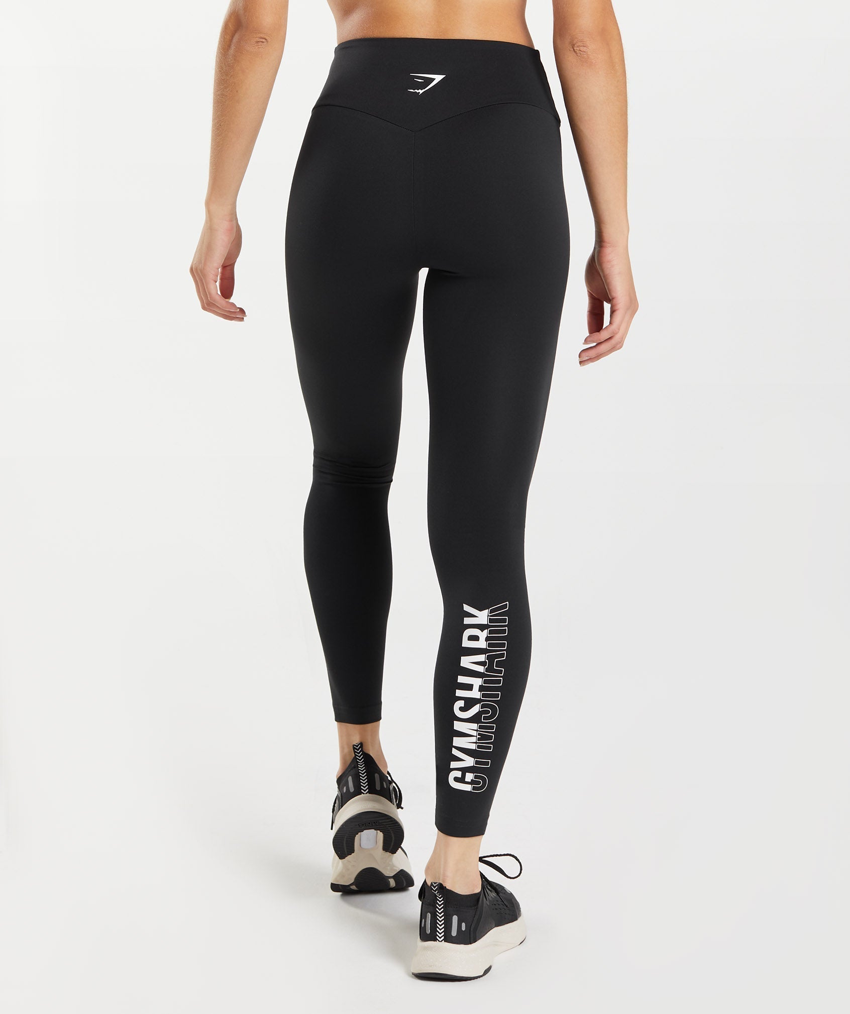 Black Women's Gymshark Fraction Leggings | JBNPUR-639