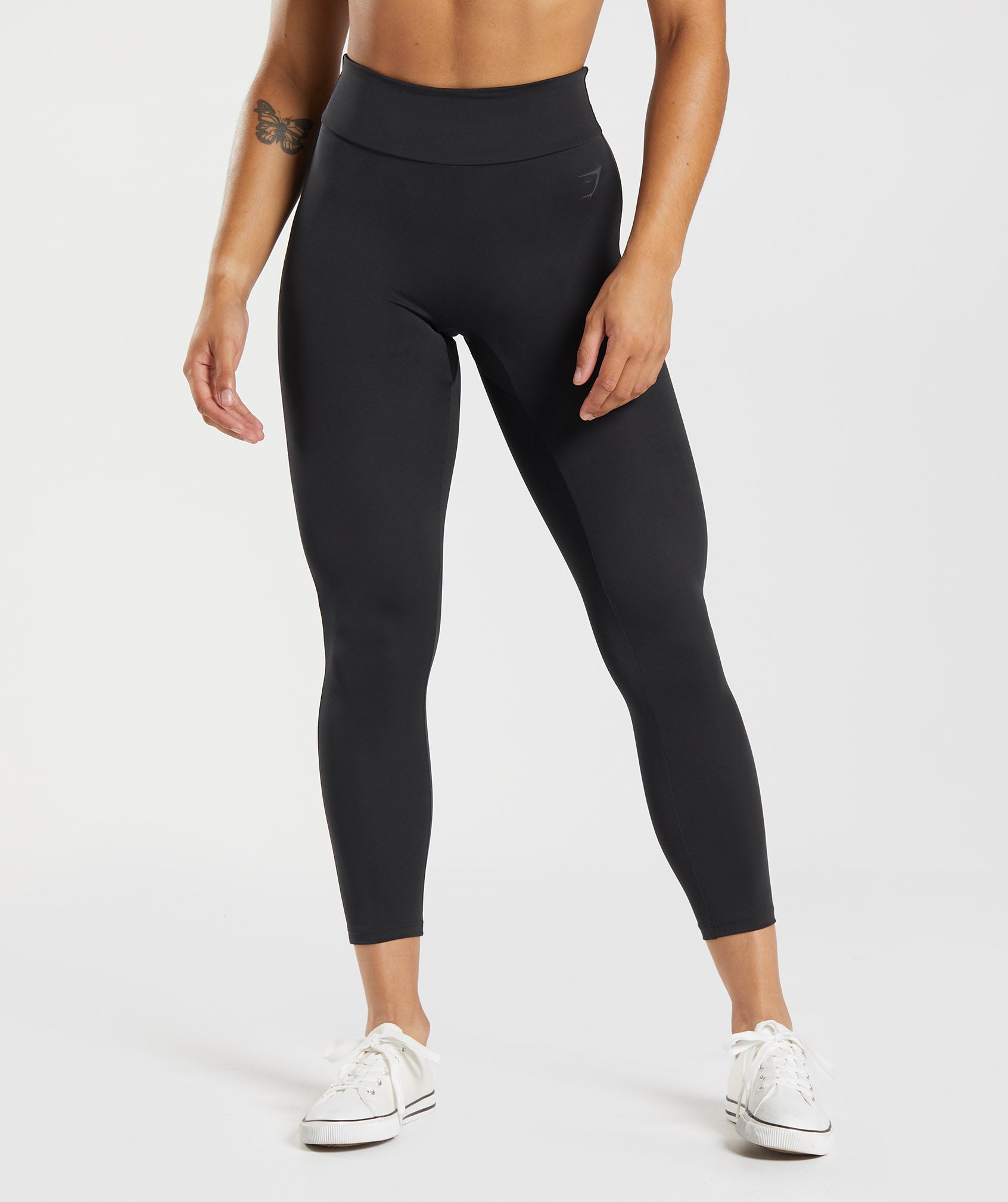 Black Women's Gymshark GS Power Original Leggings | ZHKDYV-179