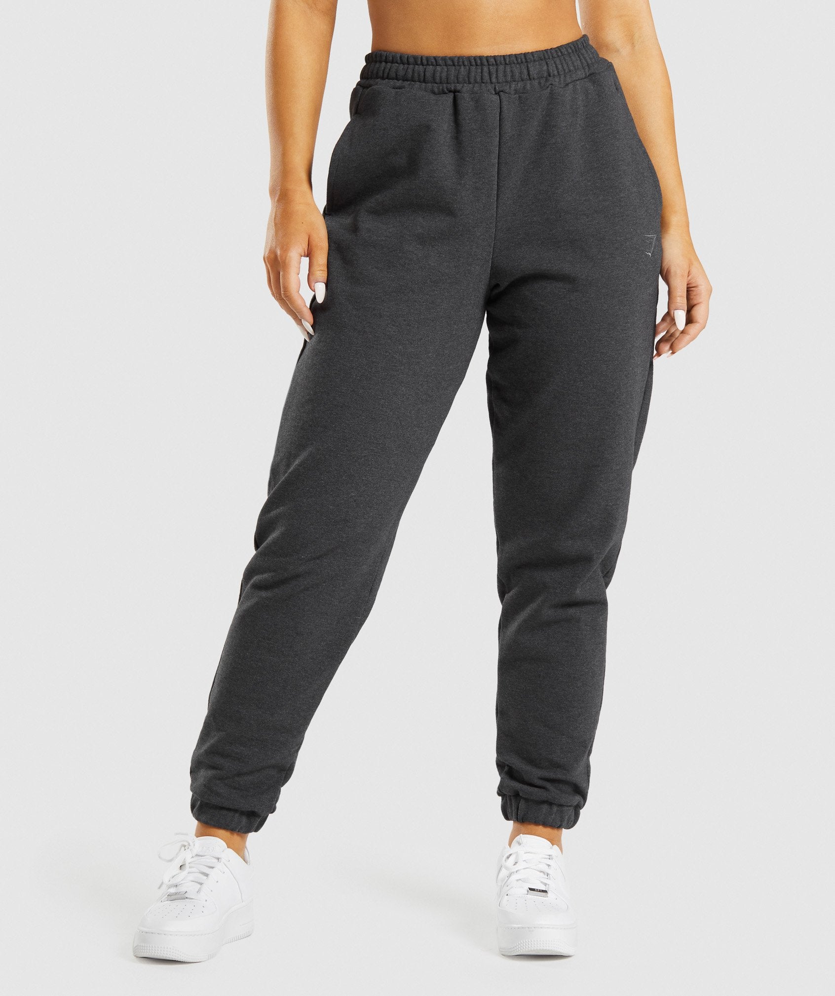 Black Women's Gymshark Rest Day Sweats Jogger | RMDKPI-934