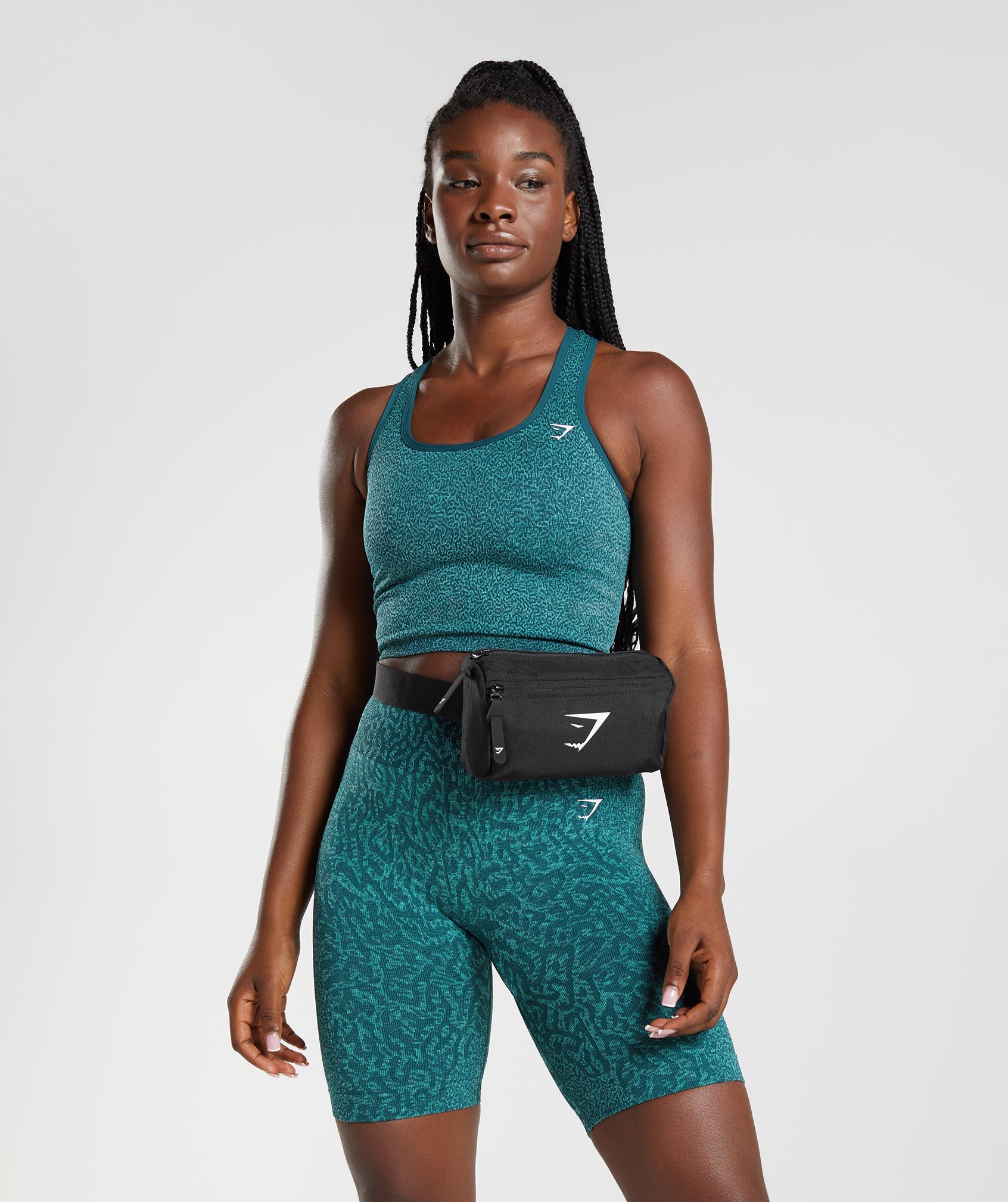 Black Women's Gymshark Sharkhead Cross Body Bags | FTYZJU-465