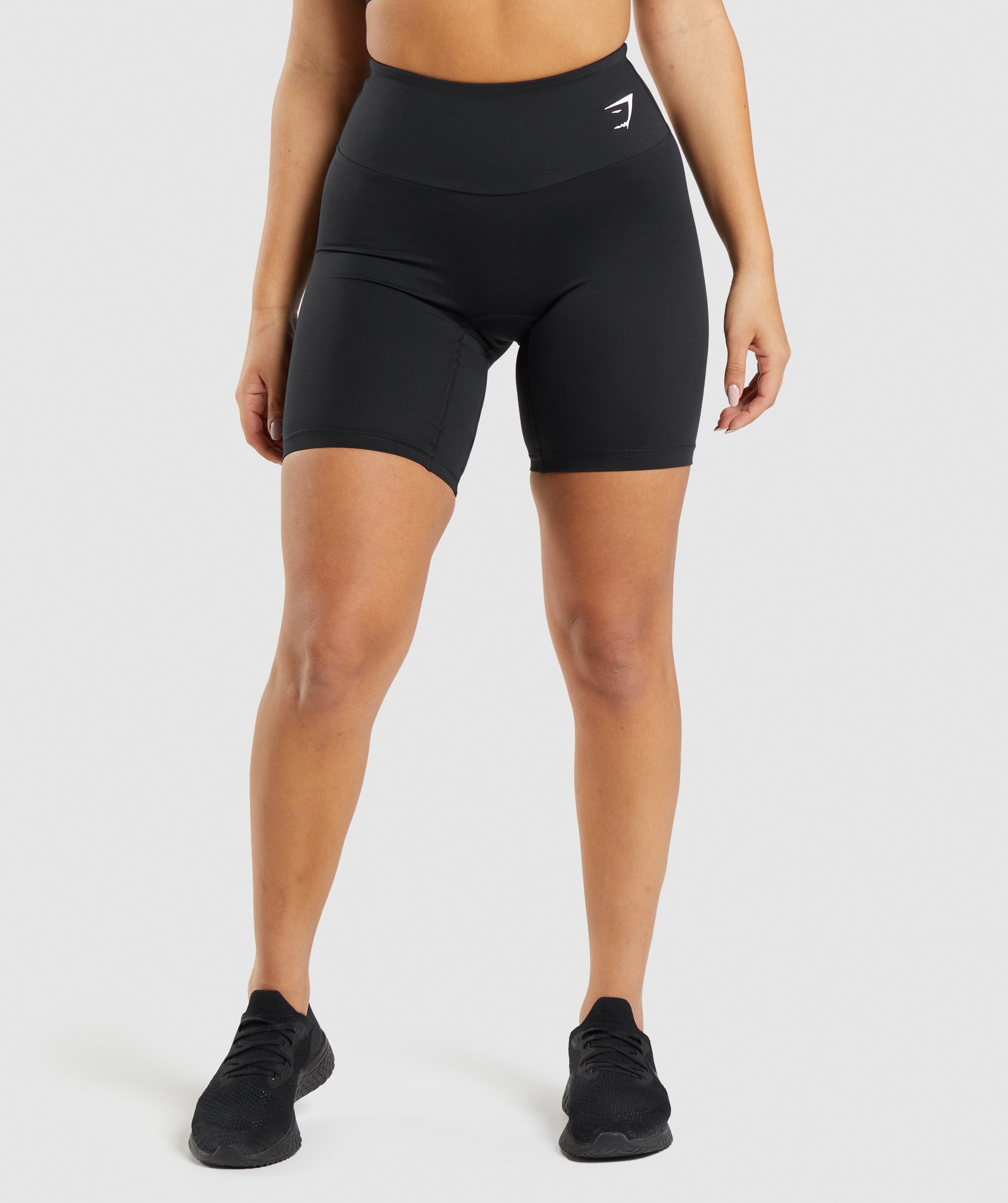 Black Women's Gymshark Training Cycling Shorts | ZUERTG-817