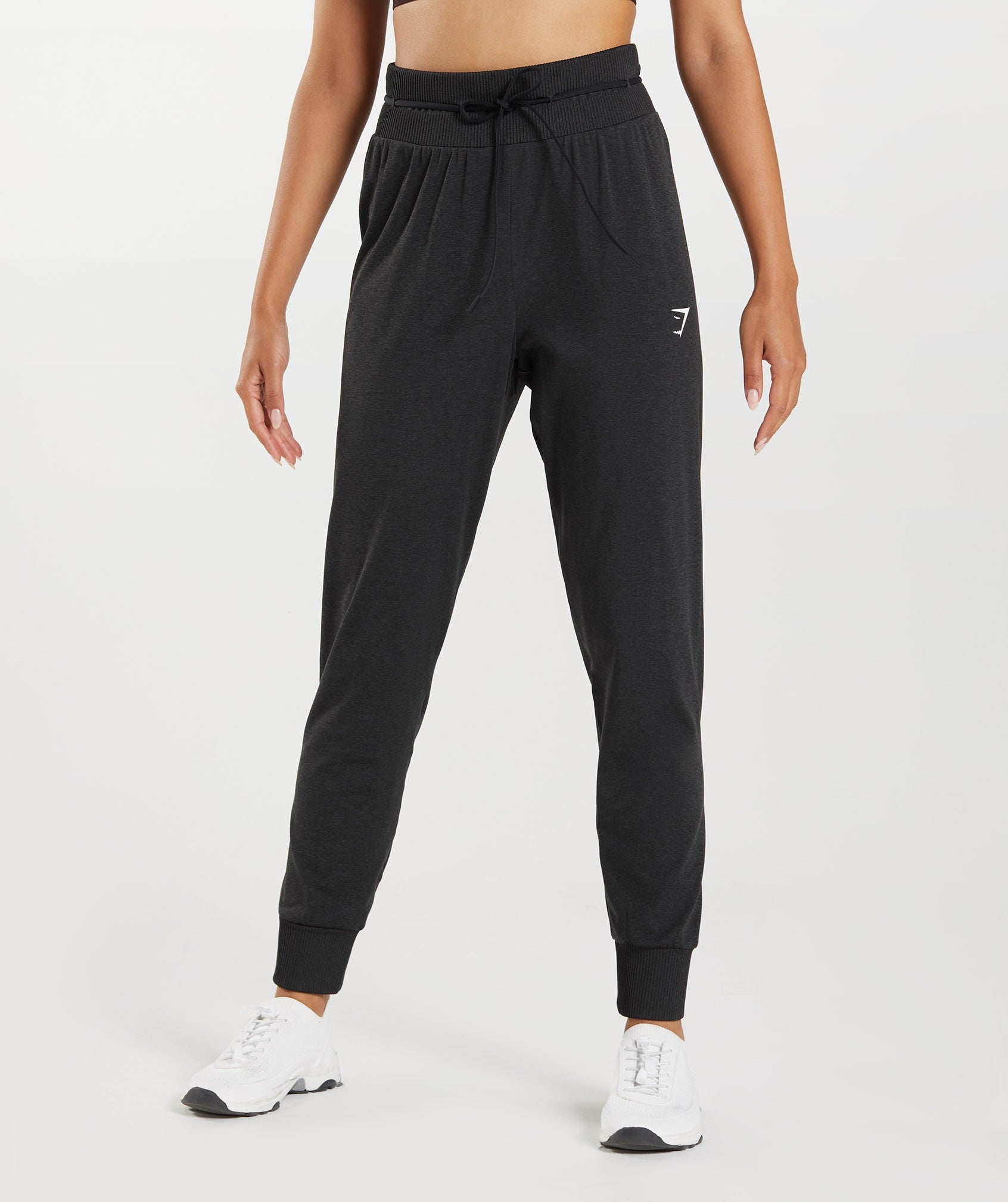 Black Women's Gymshark Vital Seamless 2.0 Jogger | KHYOUP-634