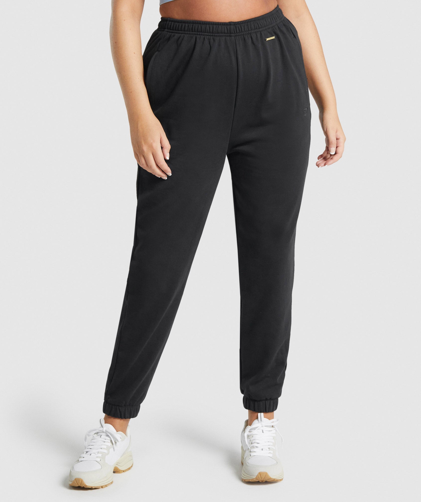 Black Women's Gymshark Whitney Loose Jogger | JFNGBV-268