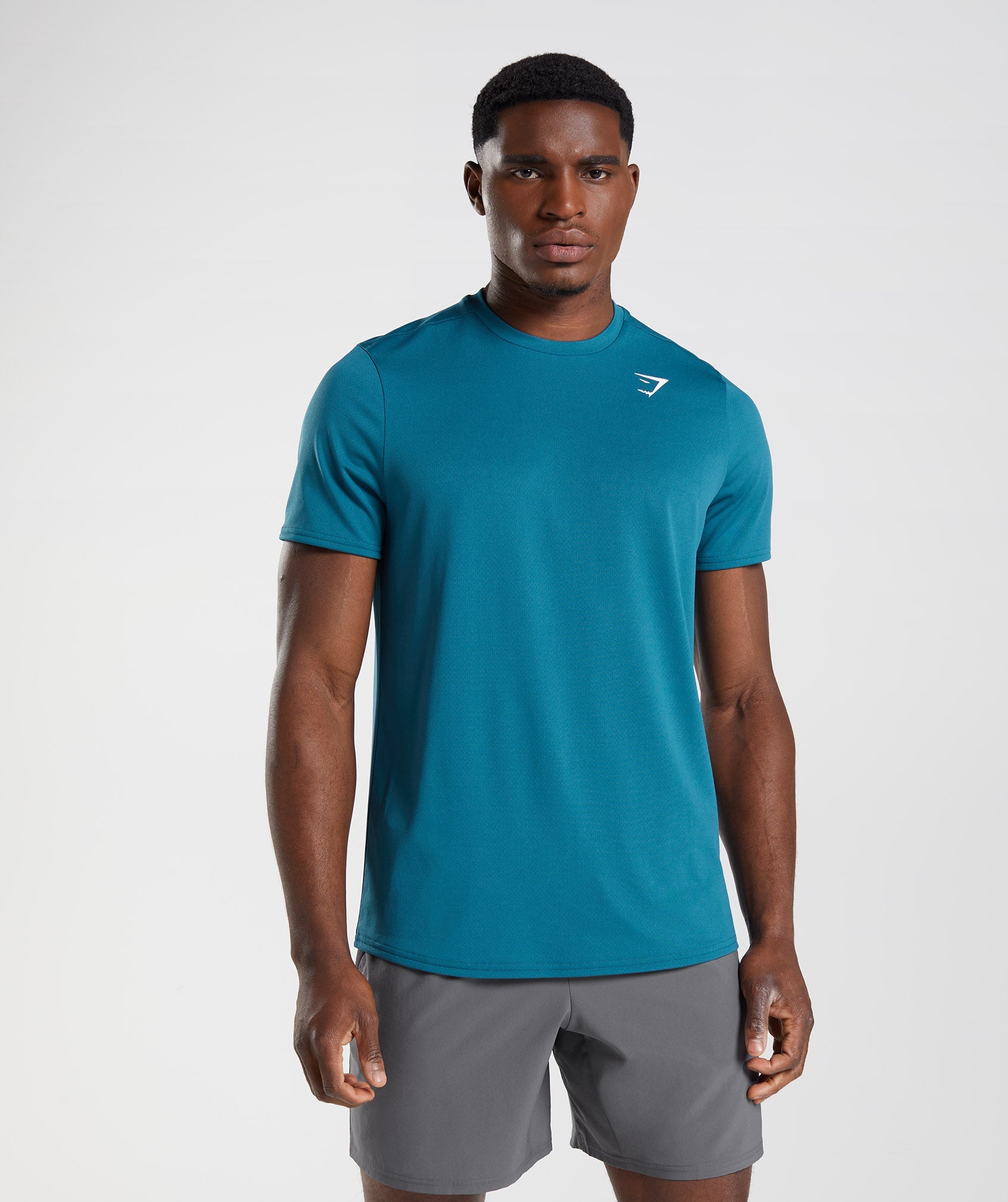 Blue Men's Gymshark Arrival T Shirts | AIPERK-264