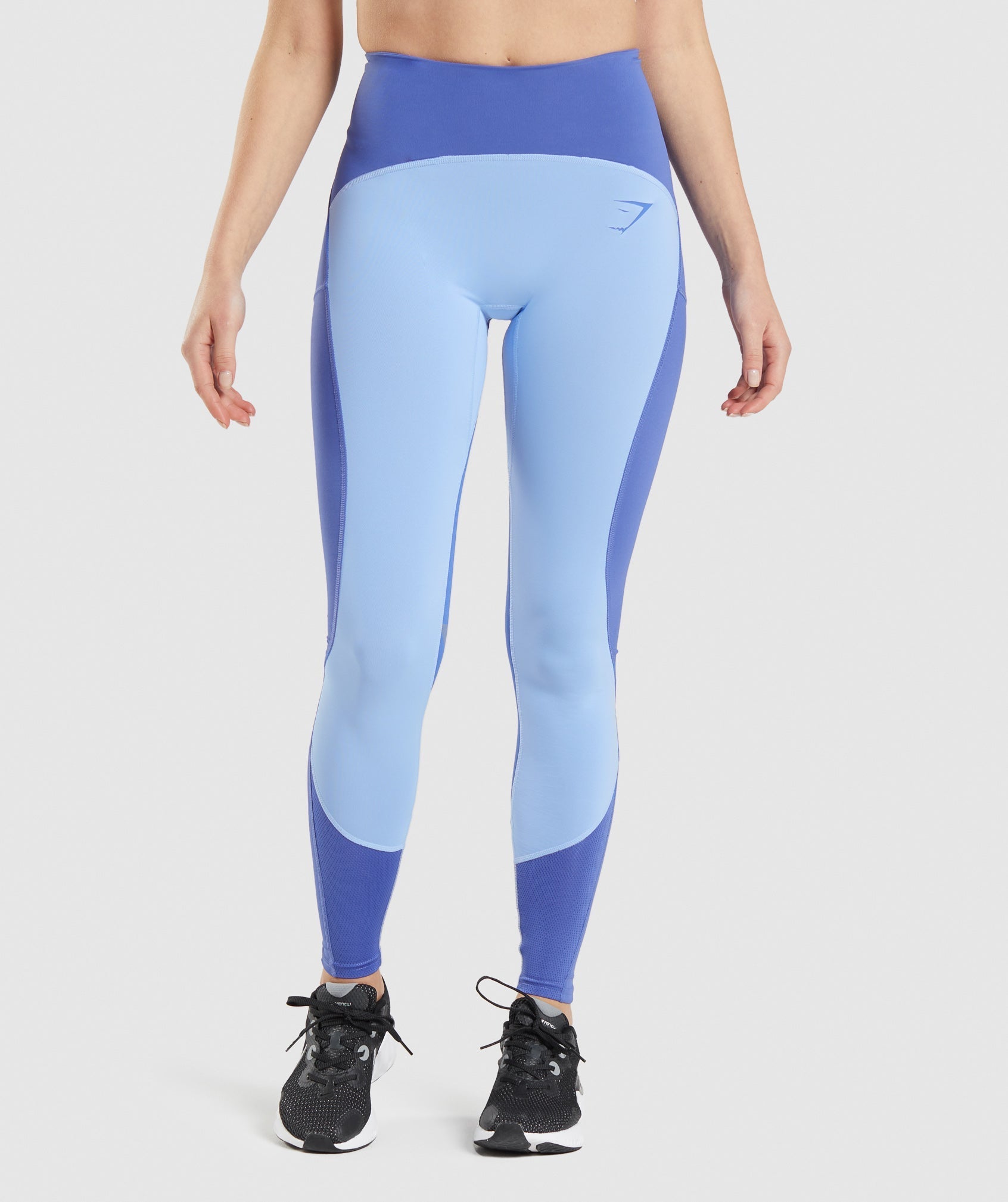 Blue Women's Gymshark Pulse Mesh Leggings | UODMSC-457