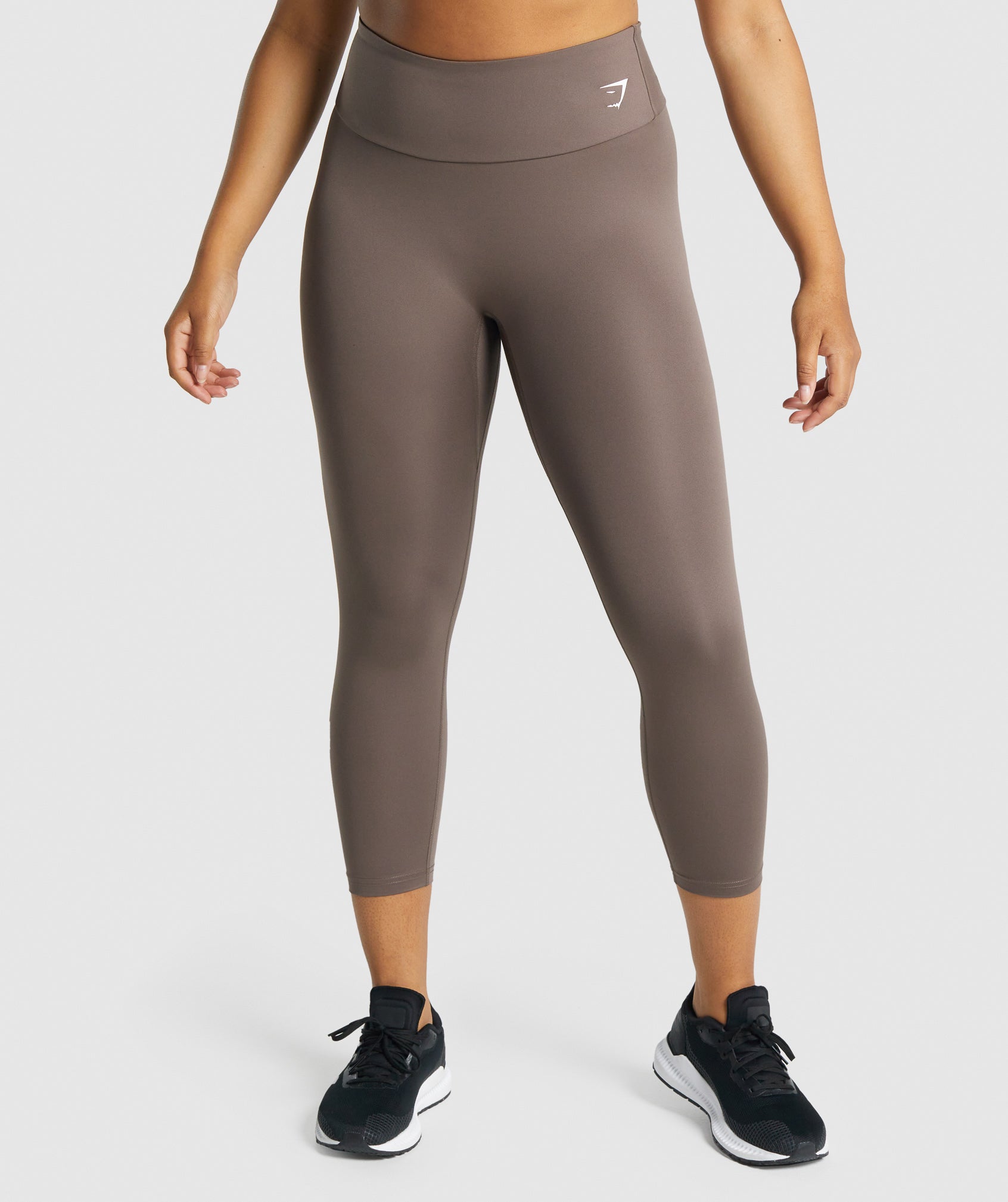 Brown Women's Gymshark Training 7/8 Leggings | OFRYEJ-067