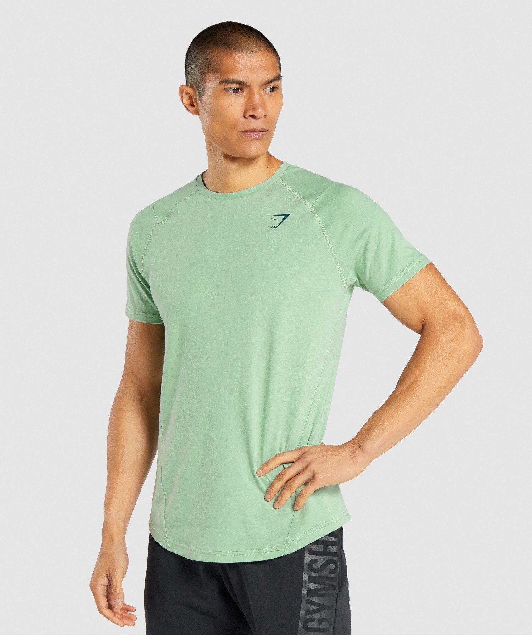 Green Men's Gymshark Bold T Shirts | AWLVPT-140