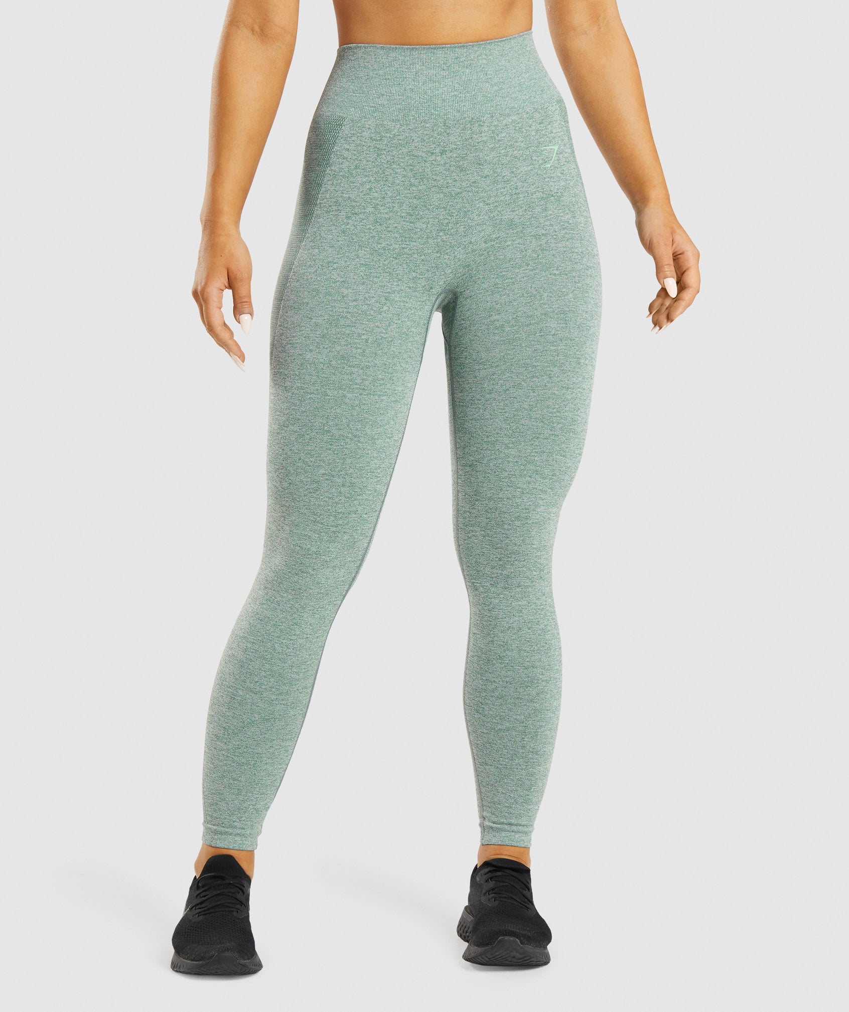 Green Women's Gymshark Flex High Waisted Leggings | LRUKQB-846