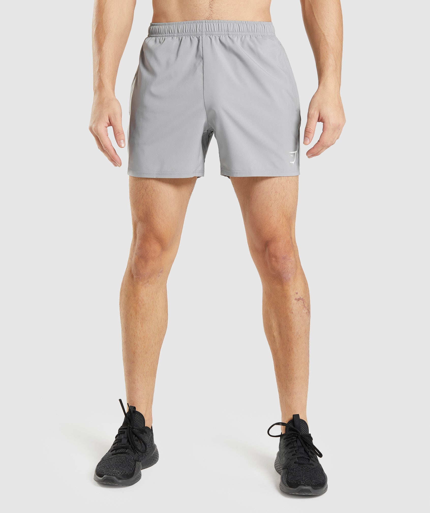 Grey Men's Gymshark Arrival 5" Shorts | JMTQNY-913