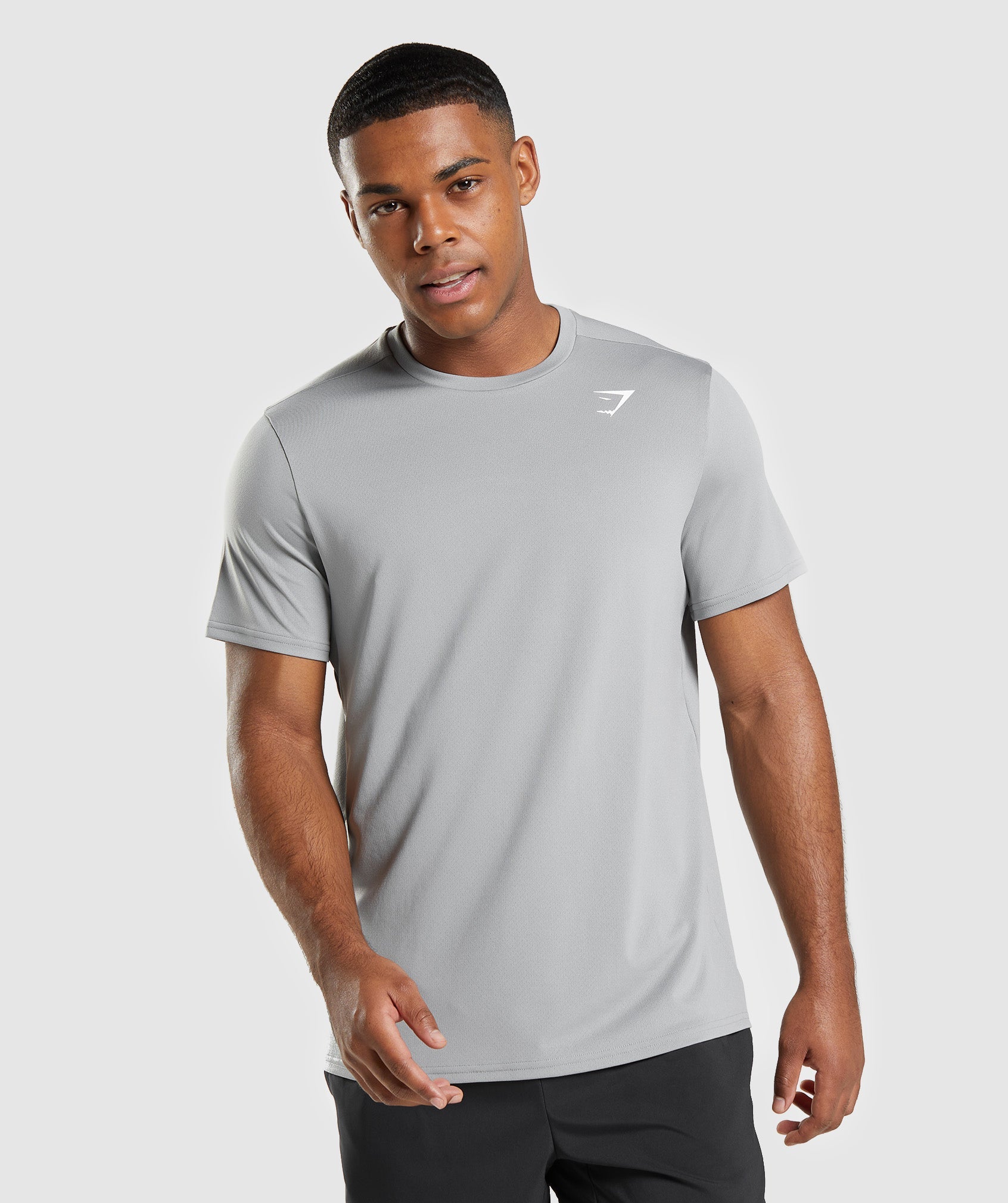 Grey Men's Gymshark Arrival Regular Fit T Shirts | ZNFRGY-694