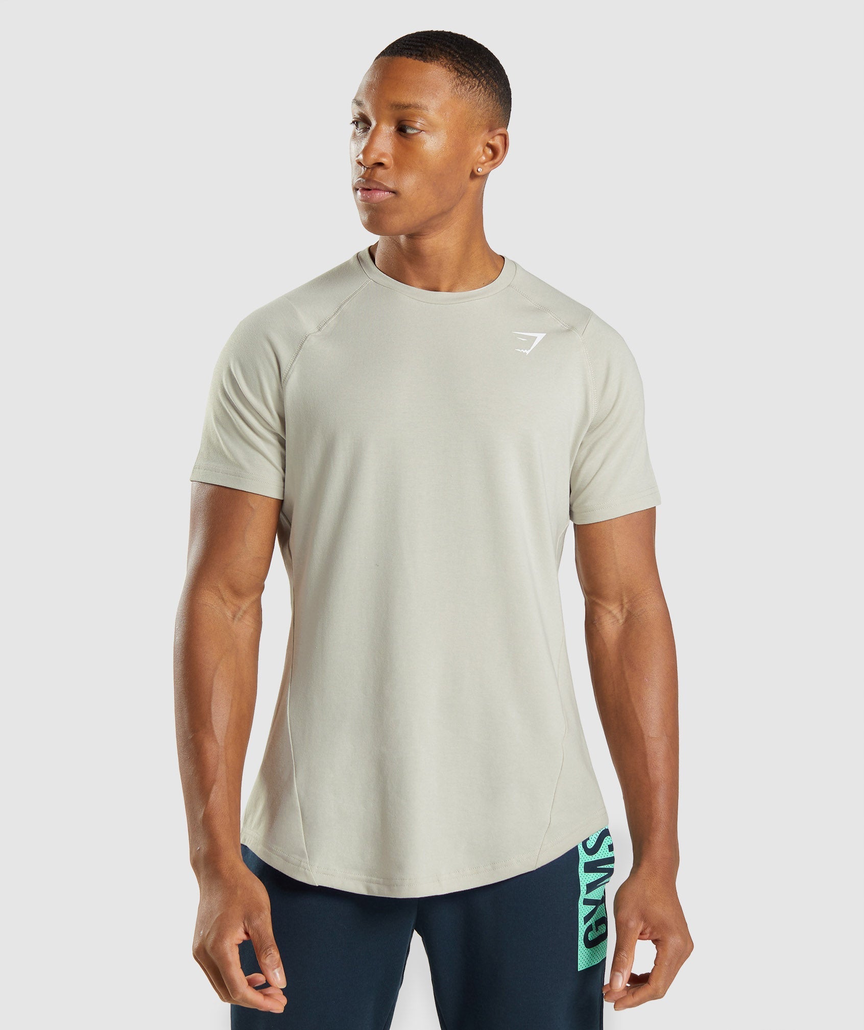 Grey Men's Gymshark Bold T Shirts | SRFGJD-087