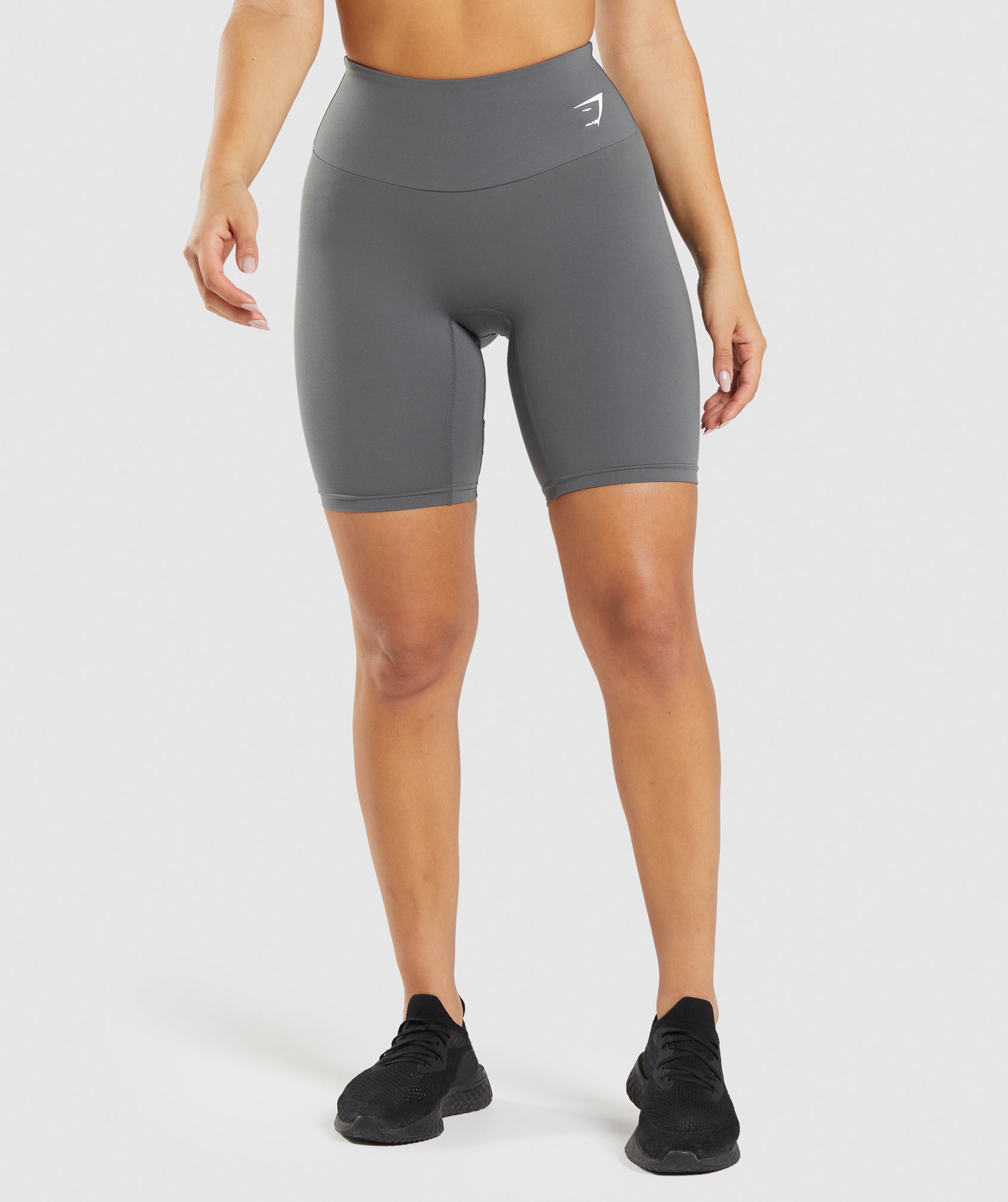 Grey Women's Gymshark Training Cycling Shorts | KOSGQL-746