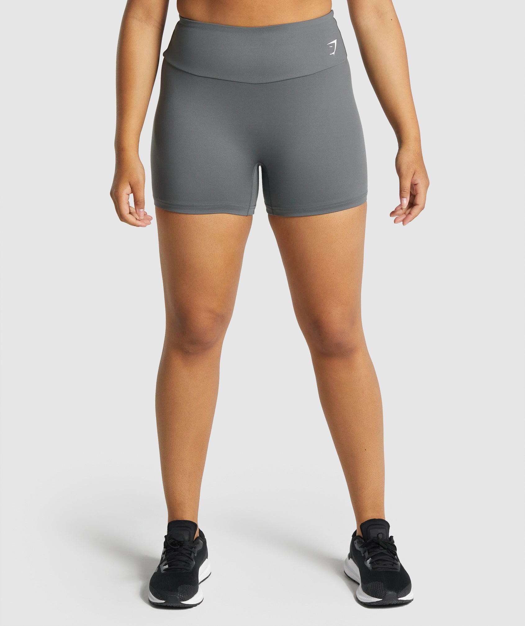 Grey Women's Gymshark Training Shorts | SQMXLY-987