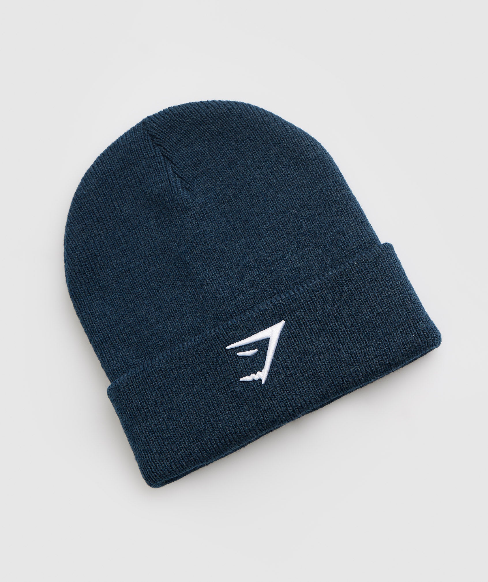 Navy Men's Gymshark Sharkhead Beanie Hats | XFRVEW-623