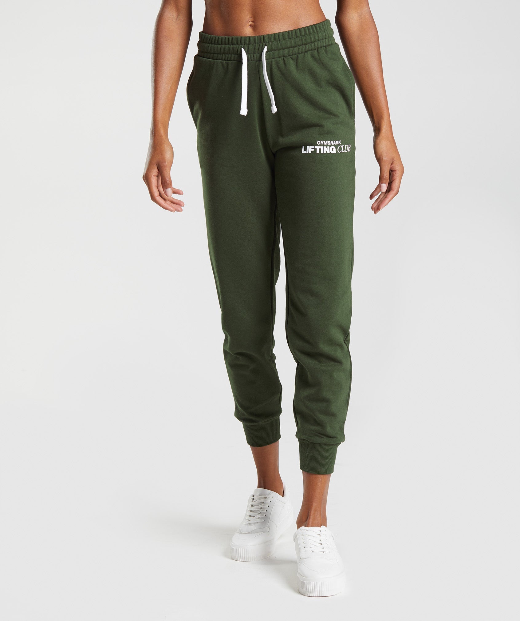 Olive Women's Gymshark Social Club Jogger | VDMGXS-570