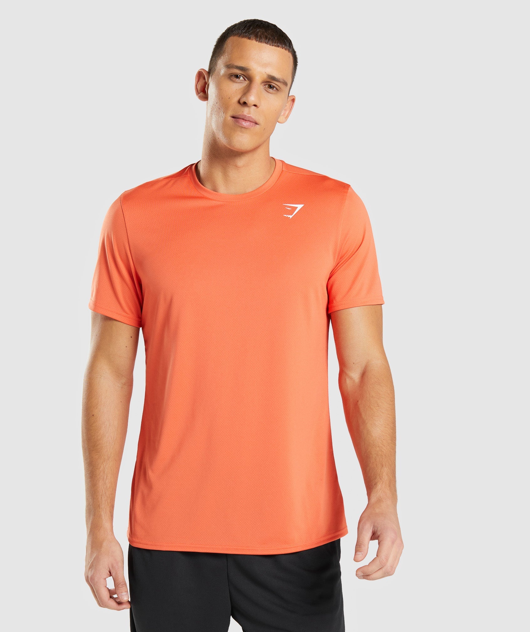 Orange Men's Gymshark Arrival T Shirts | YSQLBU-067