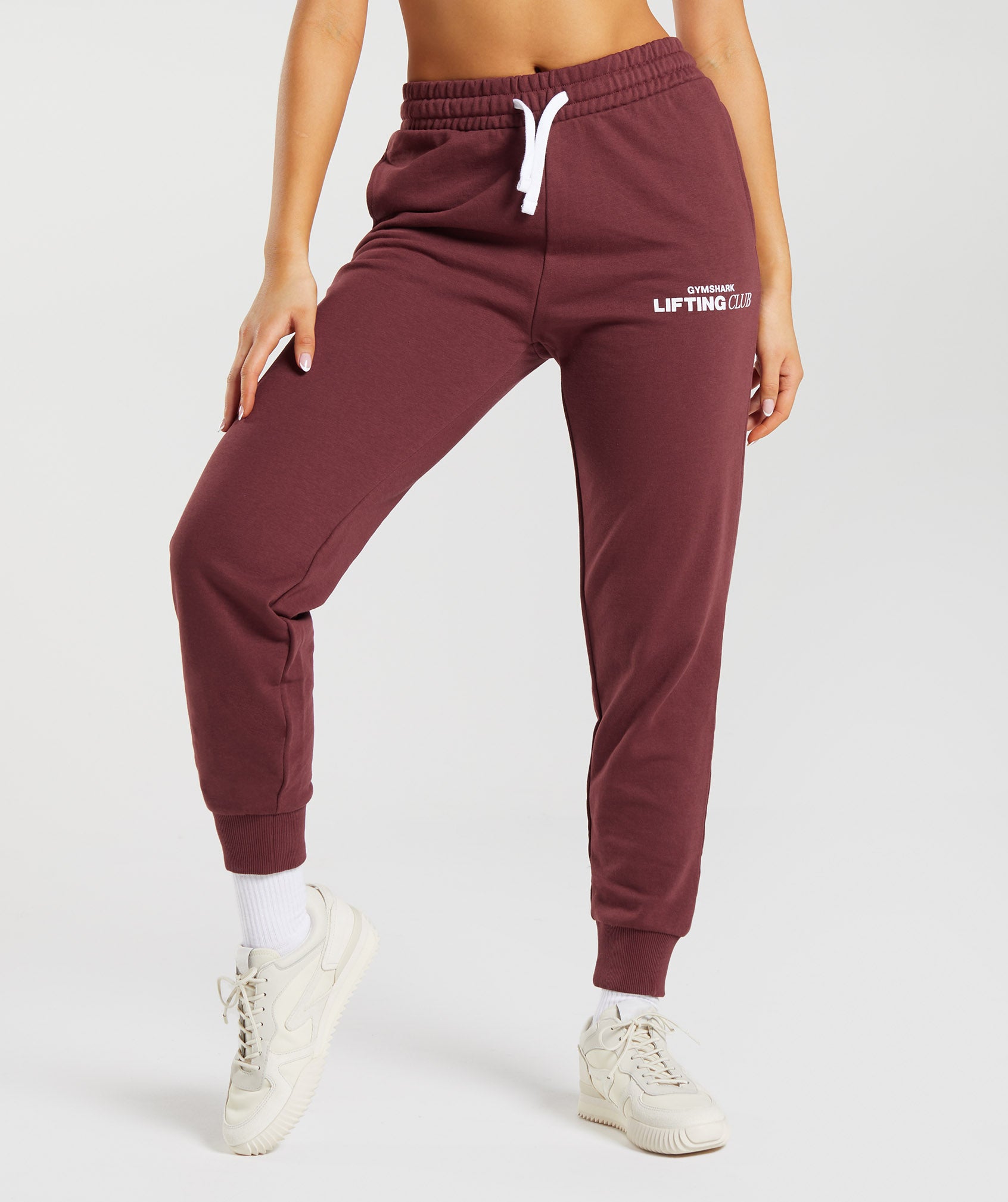 Pink Brown Women's Gymshark Social Club Jogger | RLKNAM-042