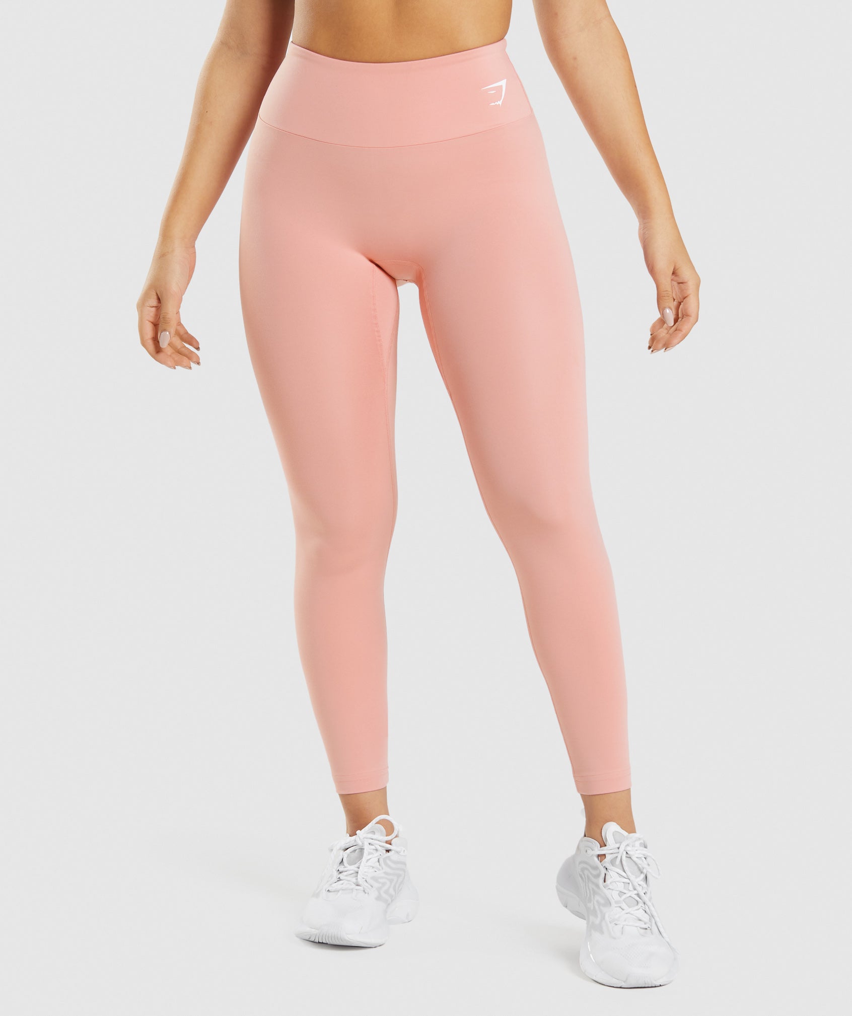 Pink Women's Gymshark Training Leggings | IQEVFT-173