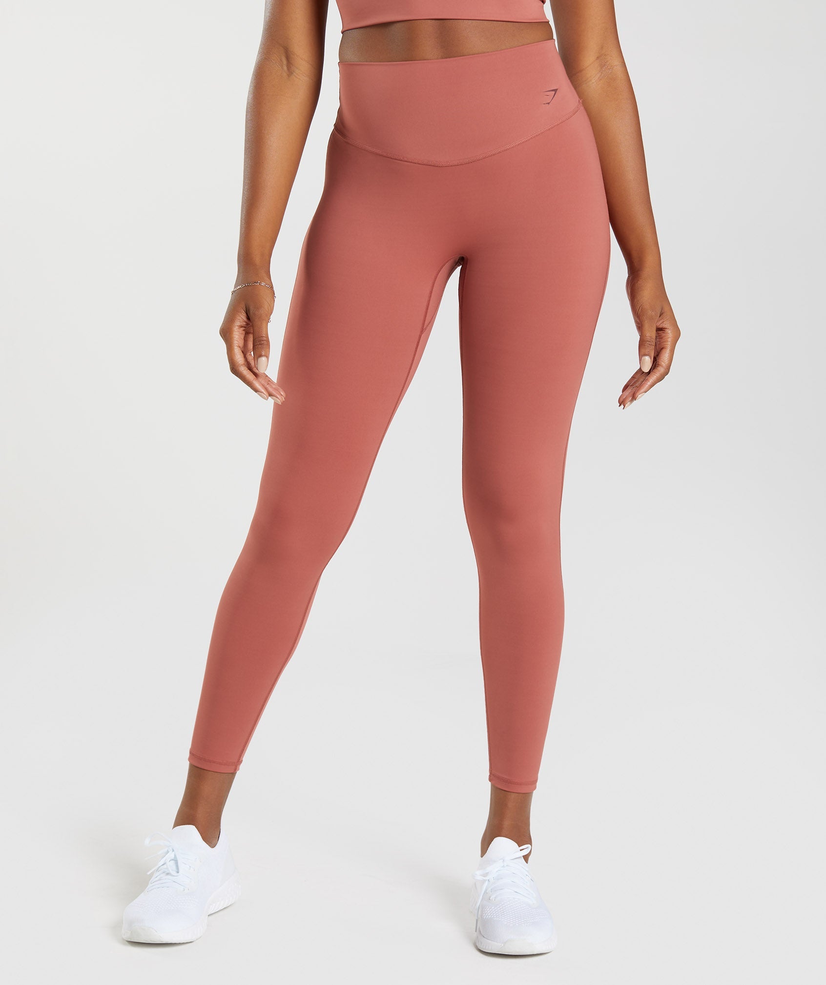 Rose Women's Gymshark Elevate Leggings | EVTYMS-015