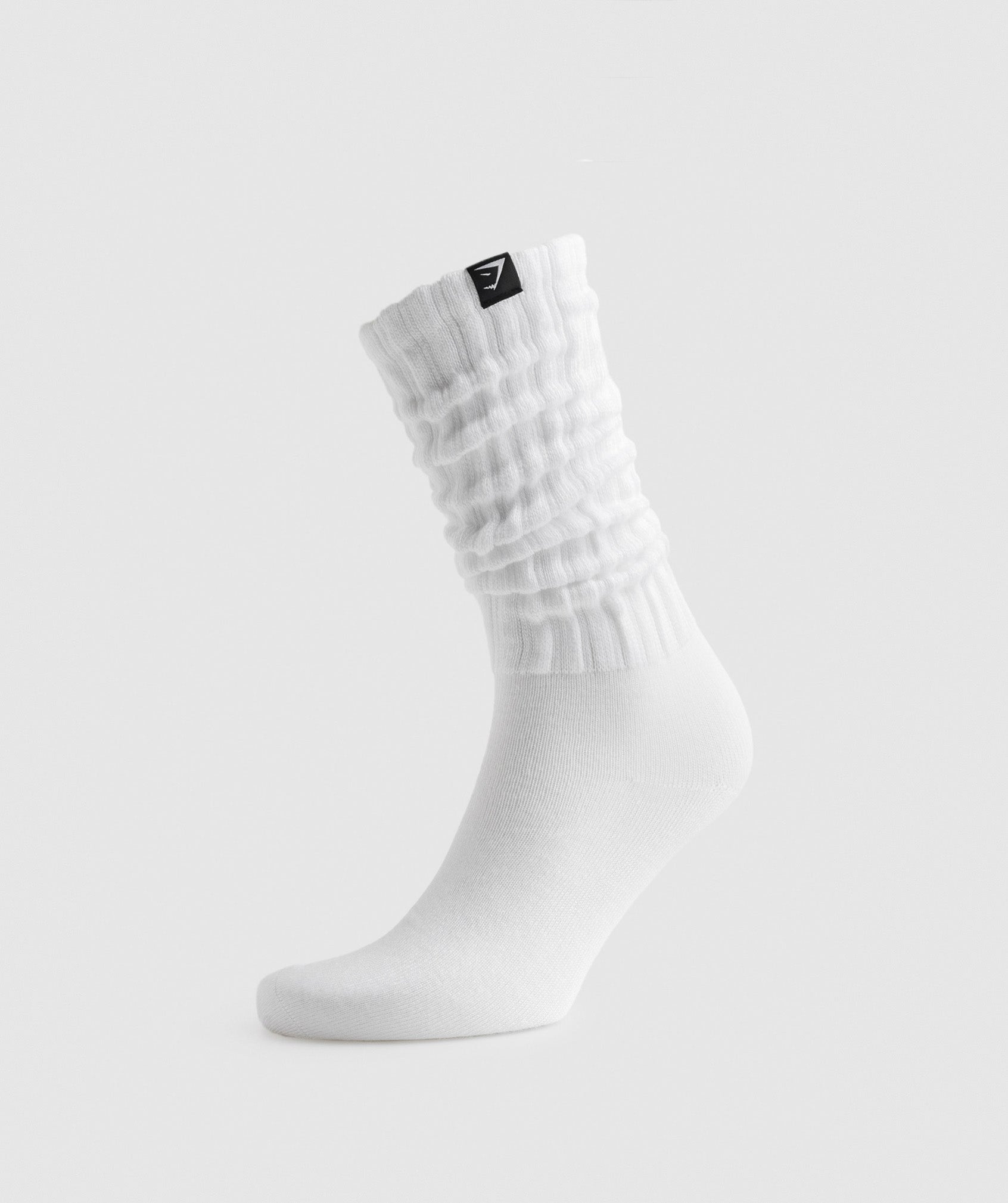 White Men's Gymshark Comfy Rest Day Socks | JDTKNB-124