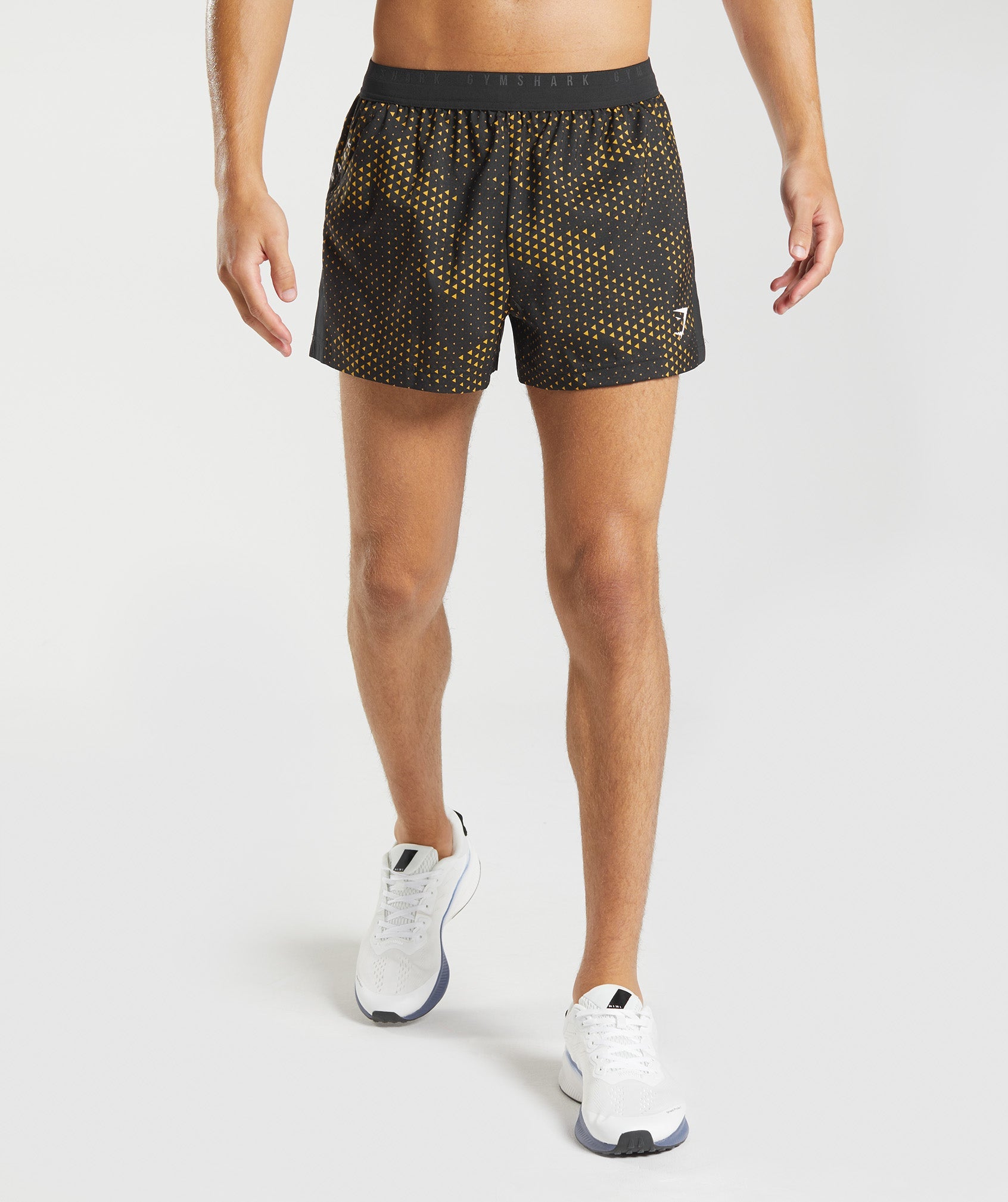 Yellow Men's Gymshark Sport 3" Shorts | JBQEZY-413