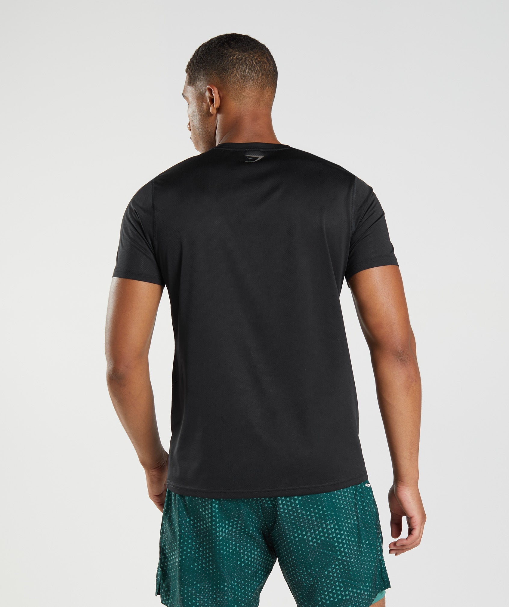 Black / Black Men's Gymshark Sport T Shirts | ADTBNW-837