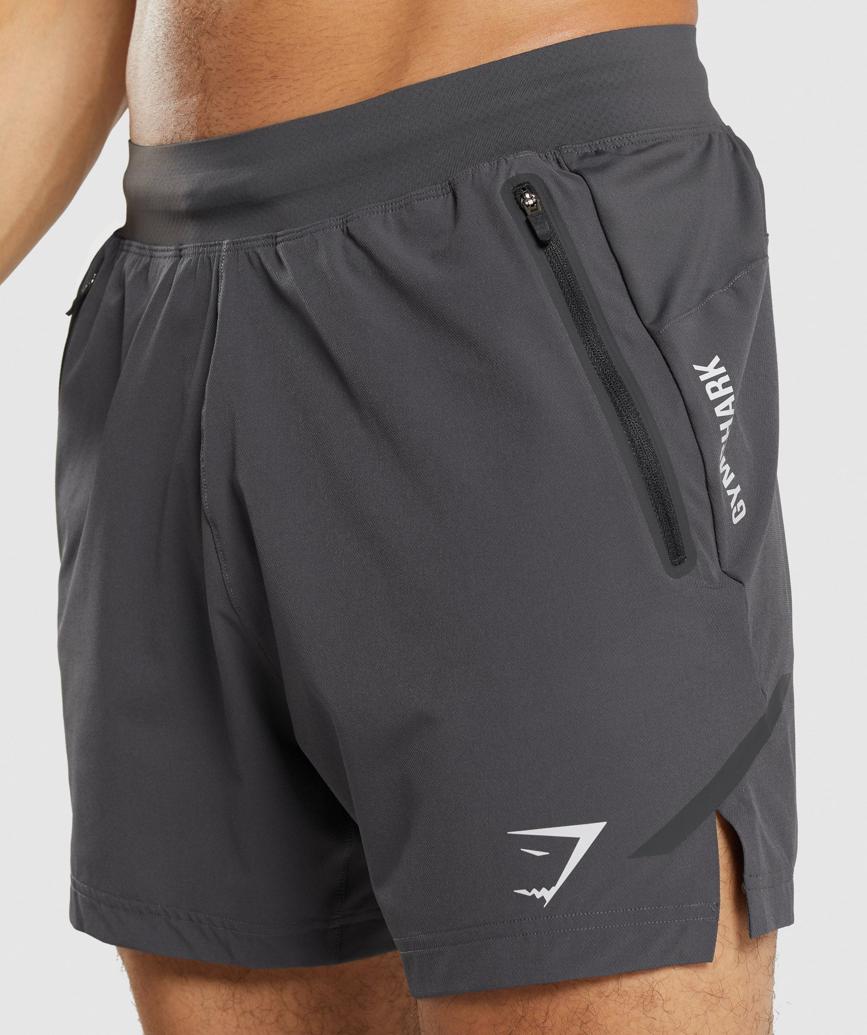 Black Grey Men's Gymshark Apex 5