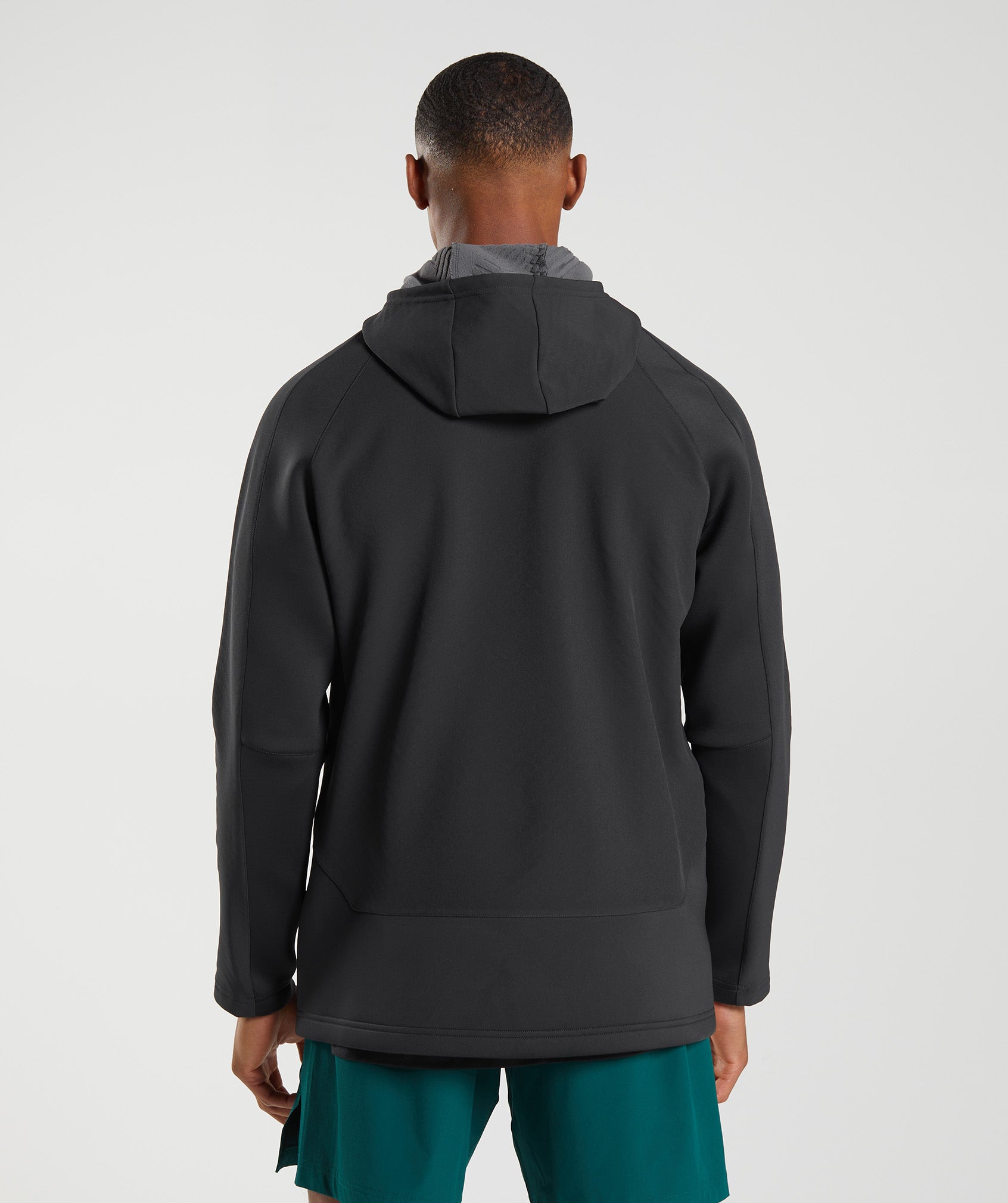 Black Men's Gymshark Apex Jackets | QYLJOE-862