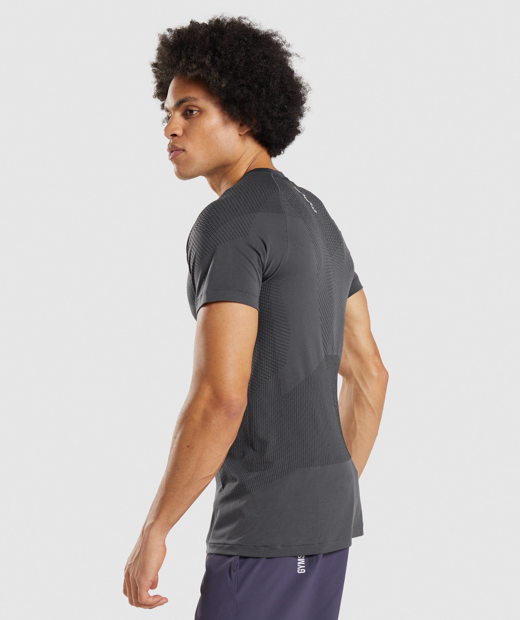 Black Men's Gymshark Apex Seamless T Shirts | KMPTOX-475