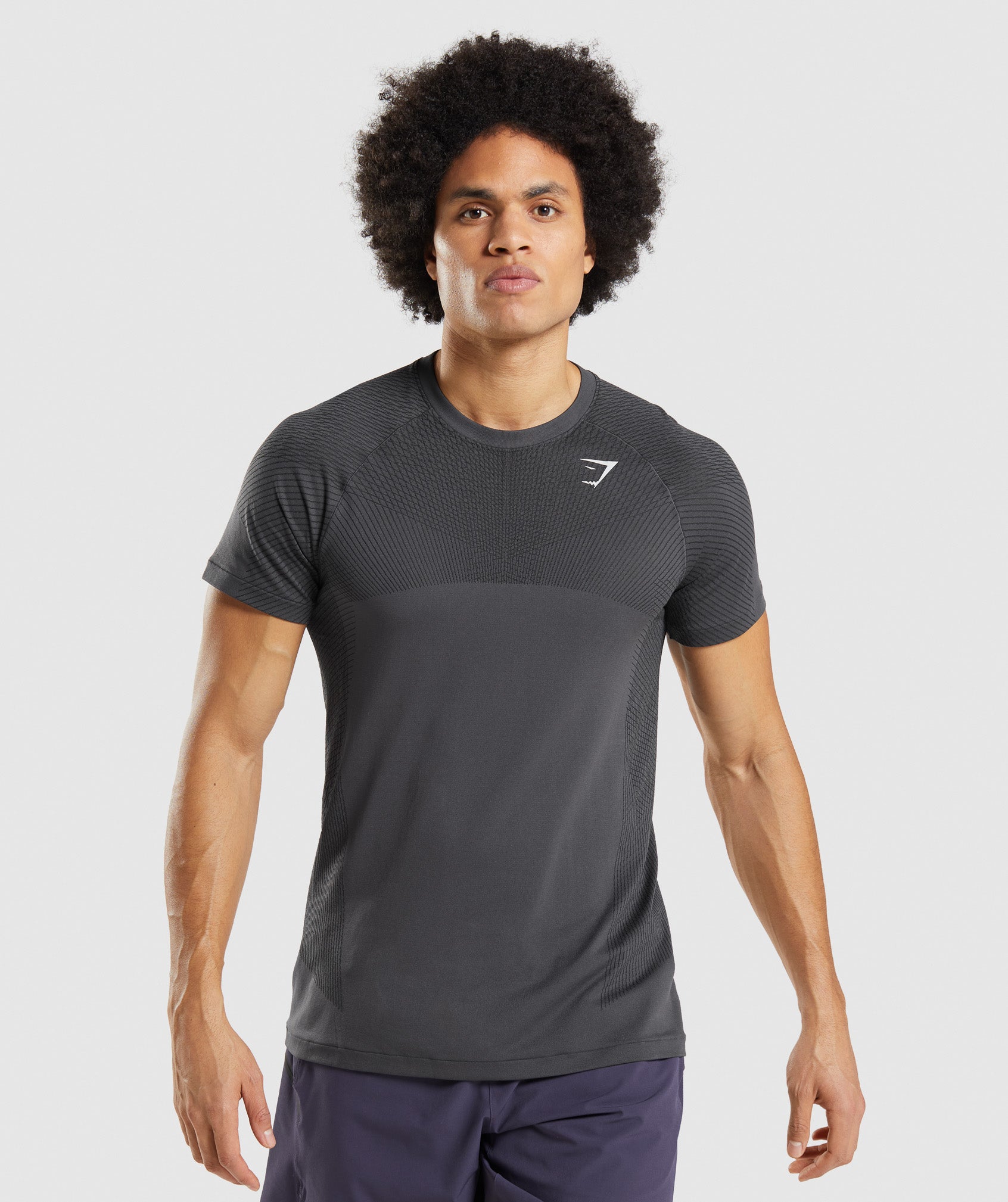 Black Men\'s Gymshark Apex Seamless T Shirts | KMPTOX-475