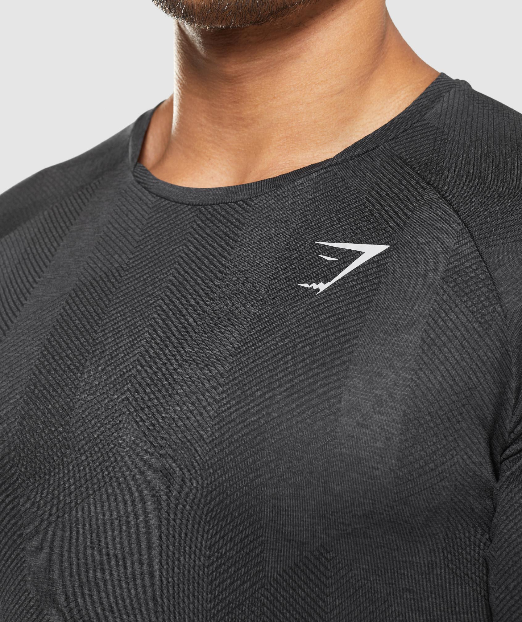 Black Men's Gymshark Apex T Shirts | DZWAOQ-198