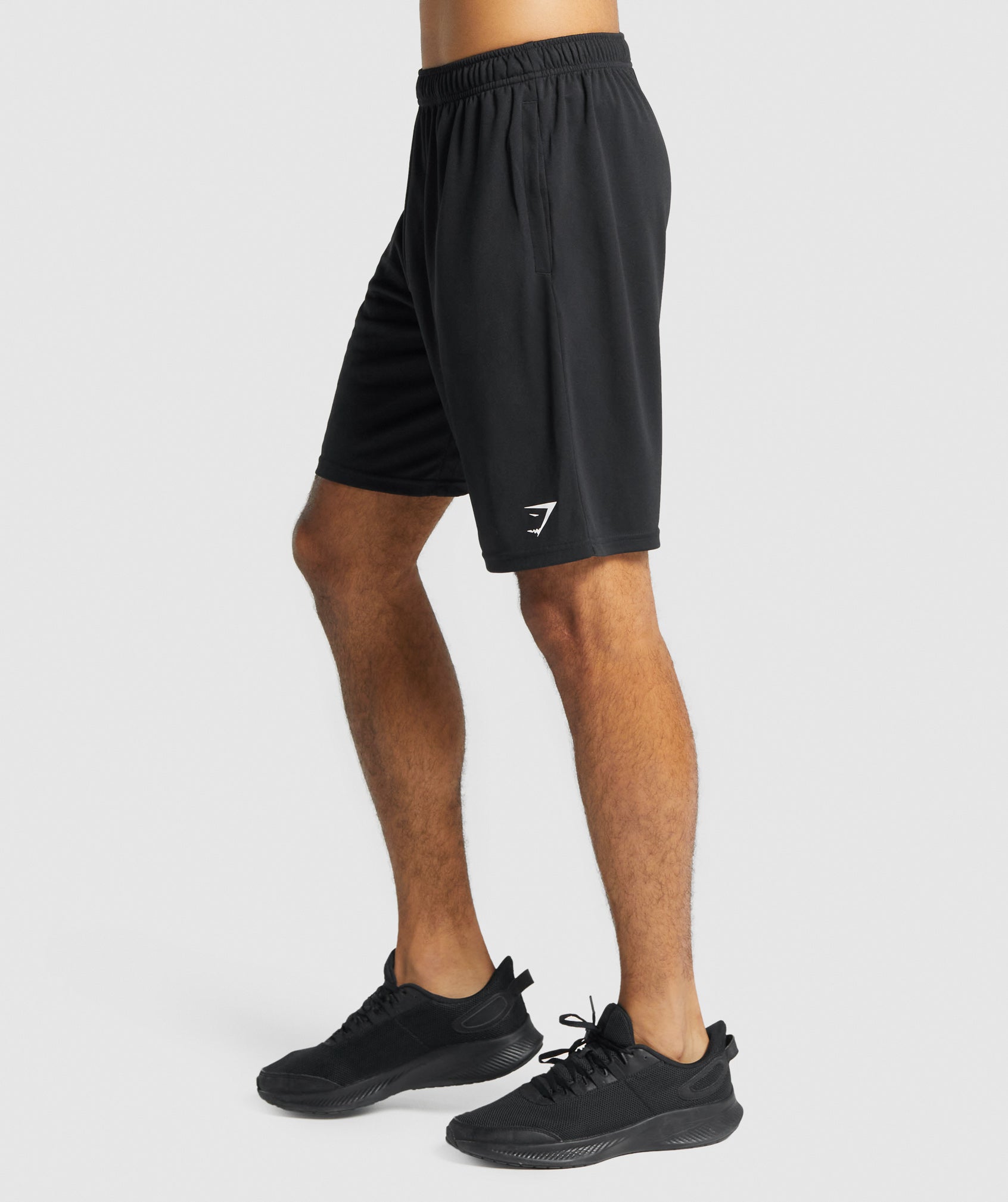 Black Men's Gymshark Arrival Knitted Shorts | XNLUKO-459