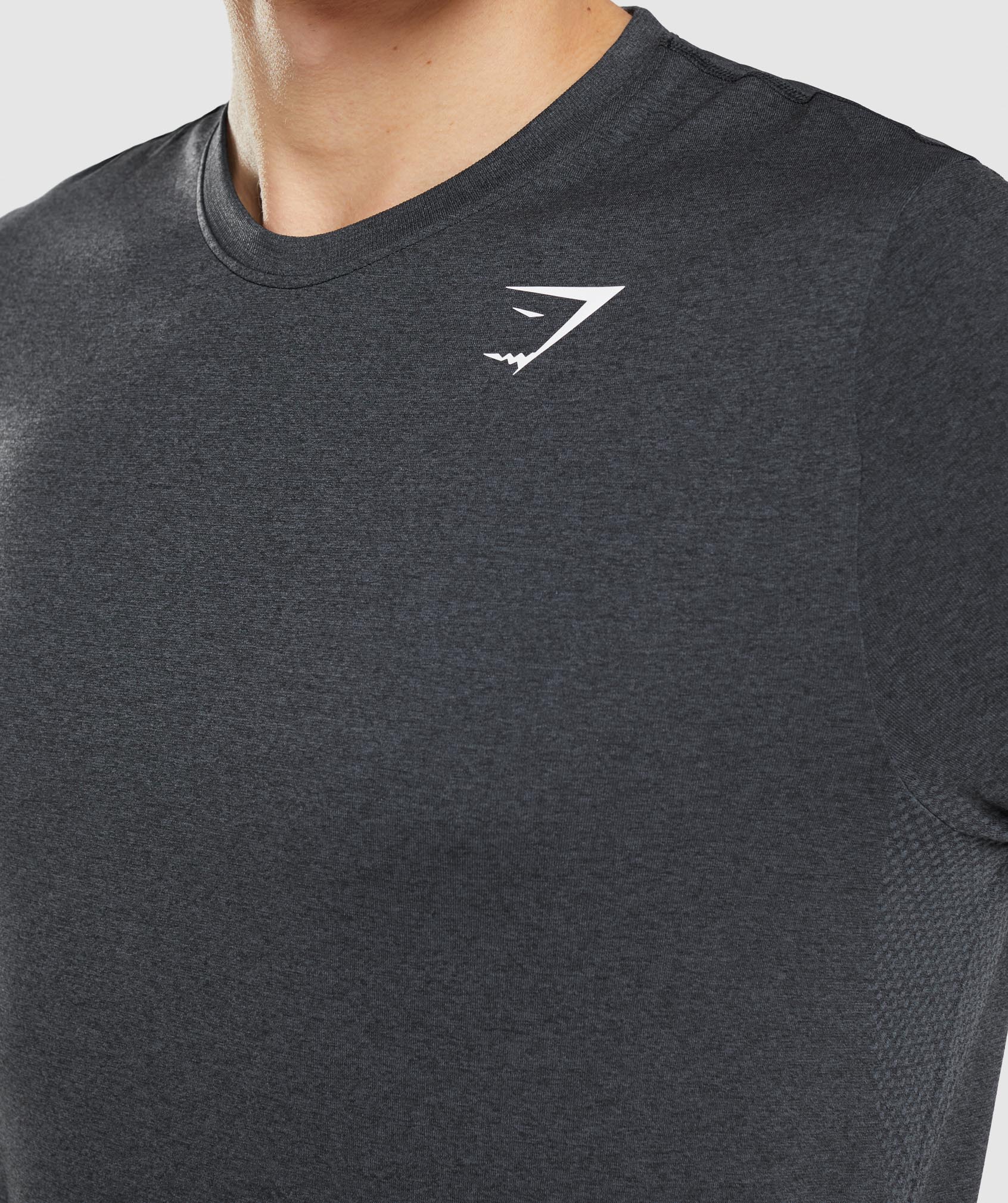 Black Men's Gymshark Arrival Seamless T Shirts | MIAZRP-164