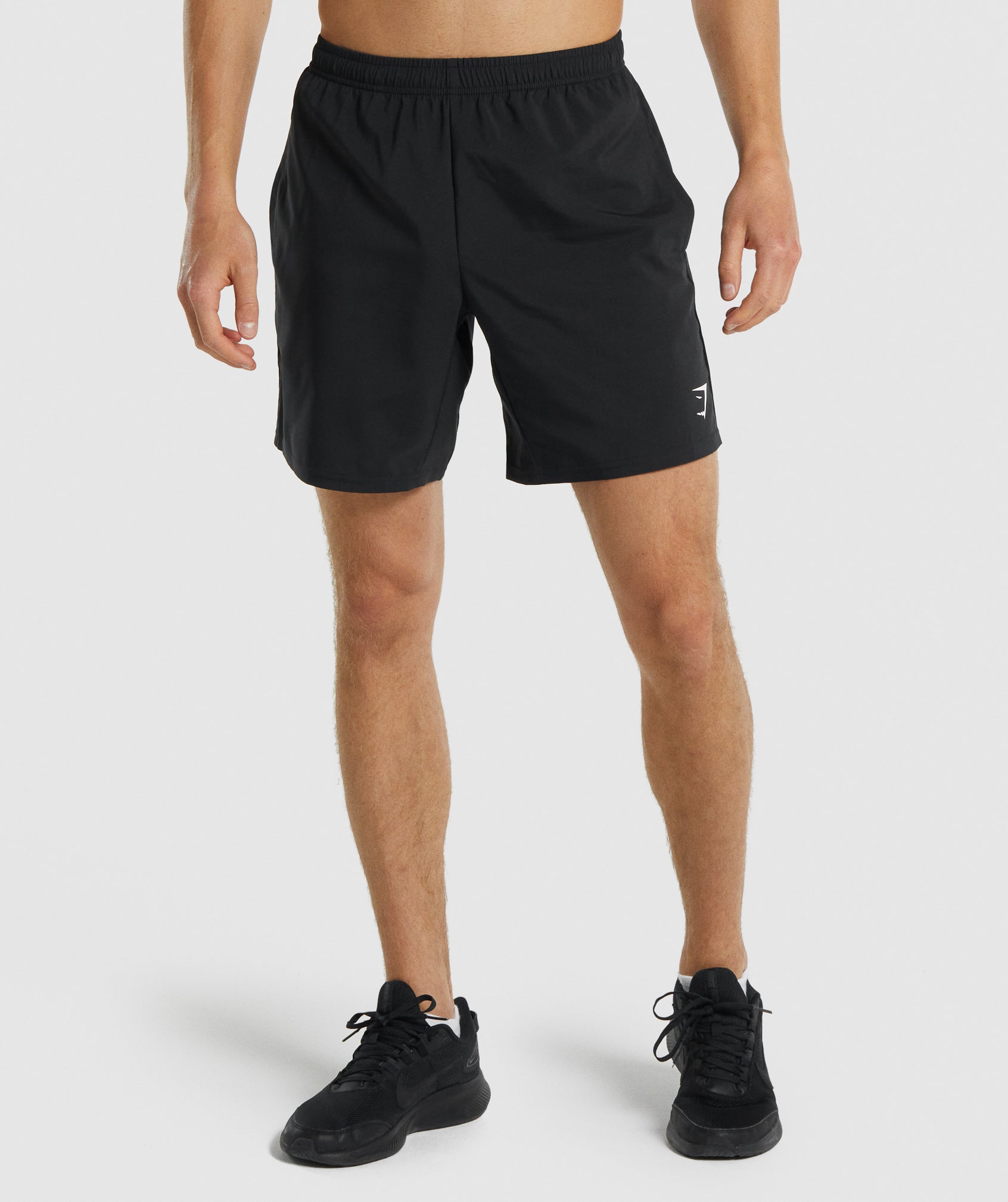 Black Men\'s Gymshark Arrival Shorts | ISREUT-784