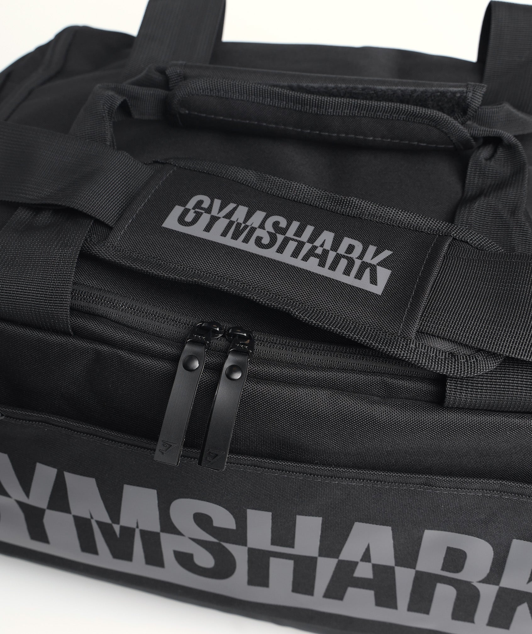 Black Men's Gymshark Bold Holdall Bags | HMKFQR-947