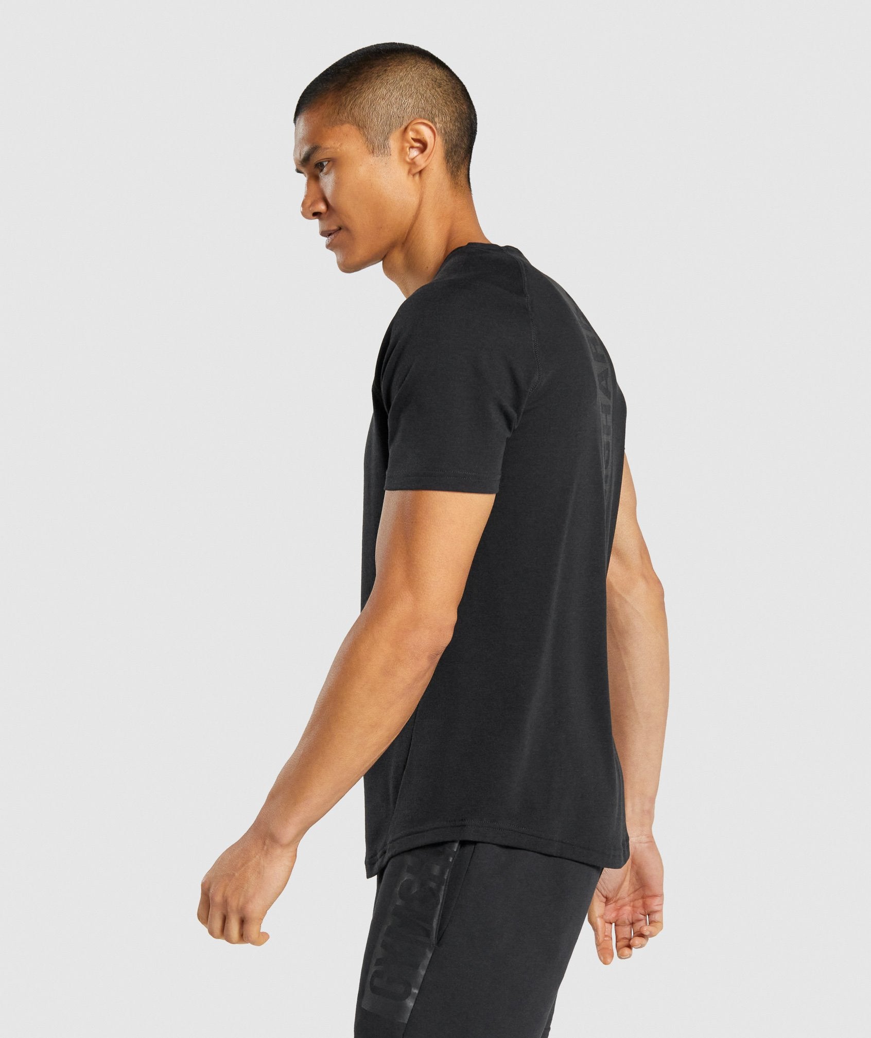 Black Men's Gymshark Bold T Shirts | DOUKMX-625