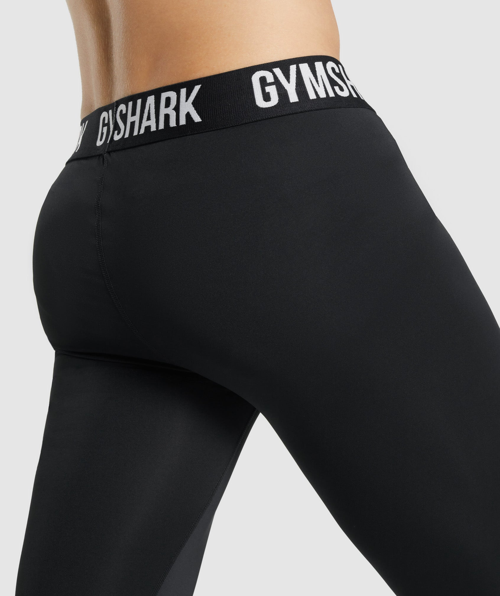 Black Men's Gymshark Element Baselayer Leggings | GMFRZC-546