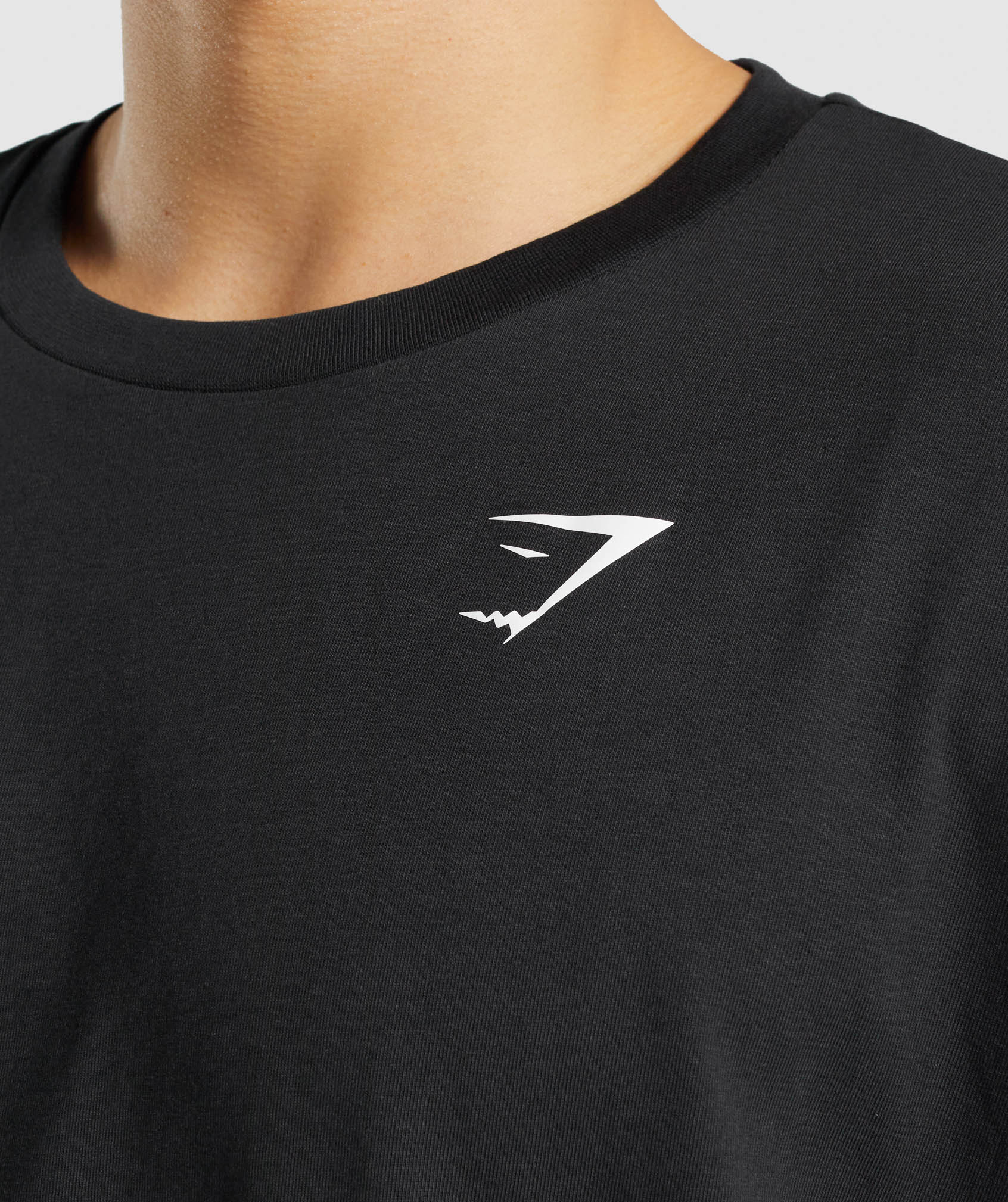 Black Men's Gymshark Essential Oversized T Shirts | ACKTEN-250