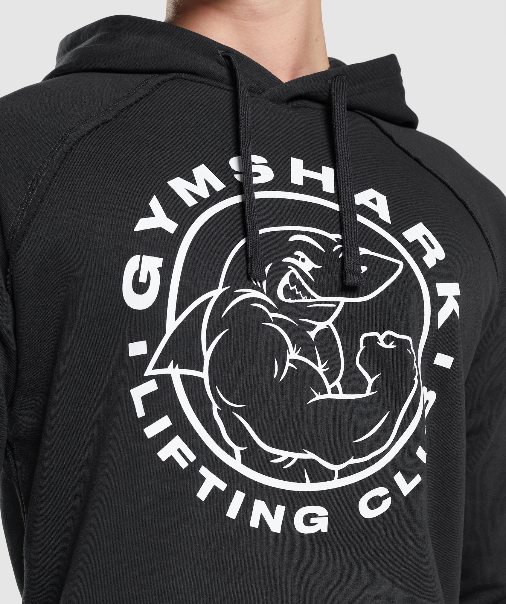 Black Men's Gymshark Legacy Hoodie | SBAVLH-154