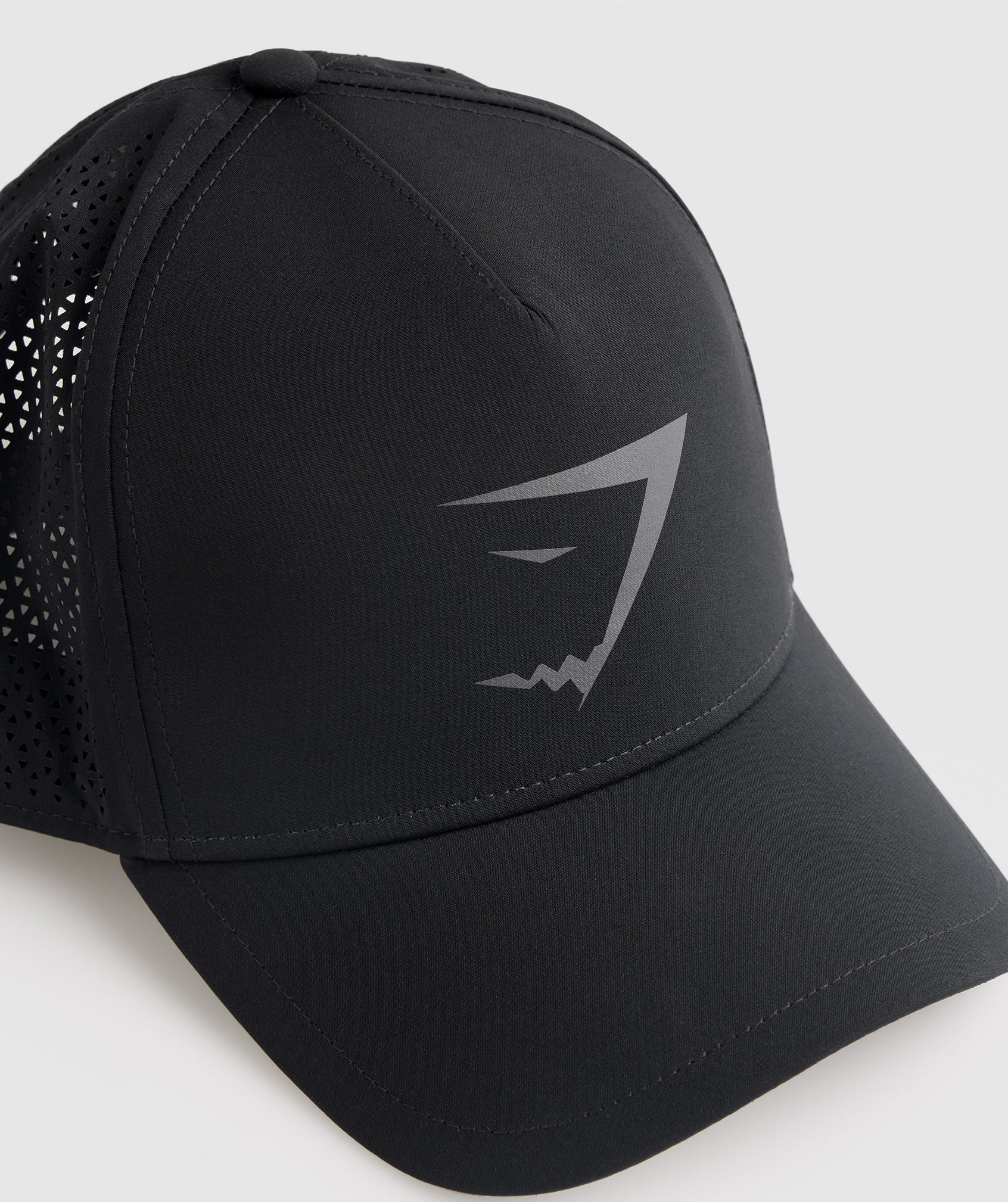 Black Men's Gymshark Mesh Trucker Hats | GINLOS-376