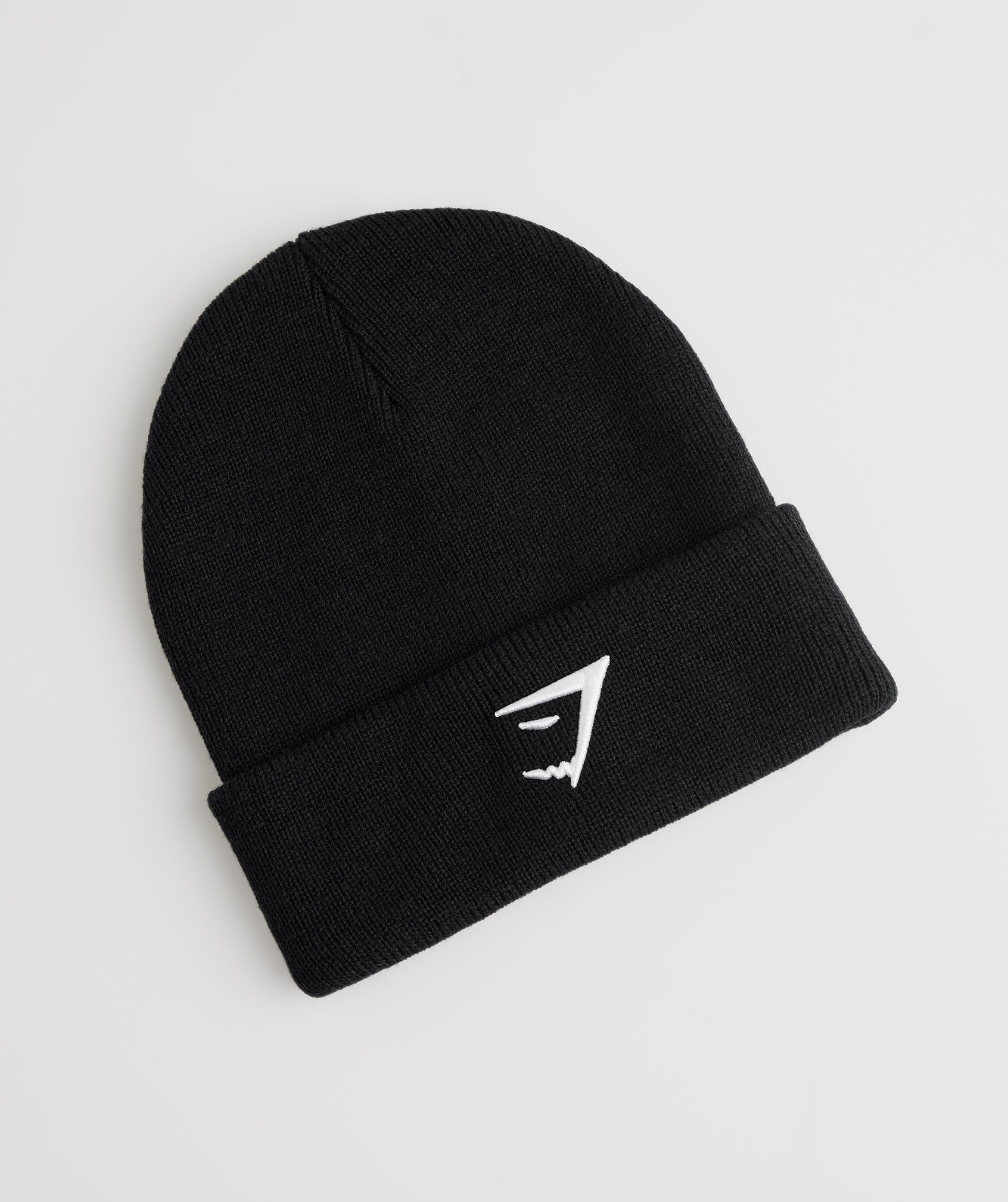 Black Men\'s Gymshark Sharkhead Beanie Hats | RIHAXS-628