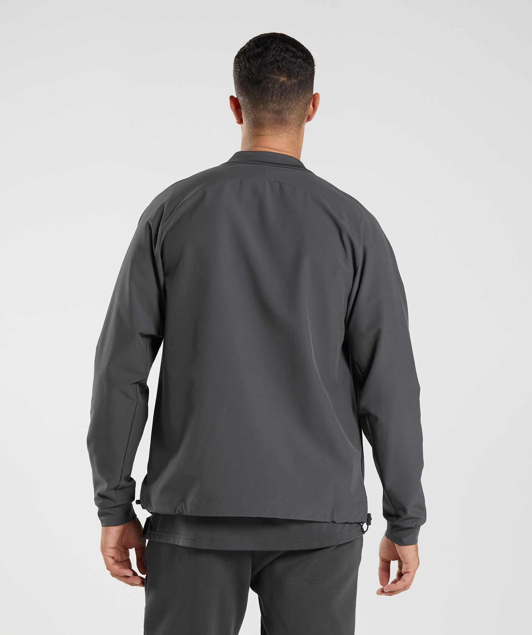 Black Men's Gymshark Studio Jackets | MJILOK-531