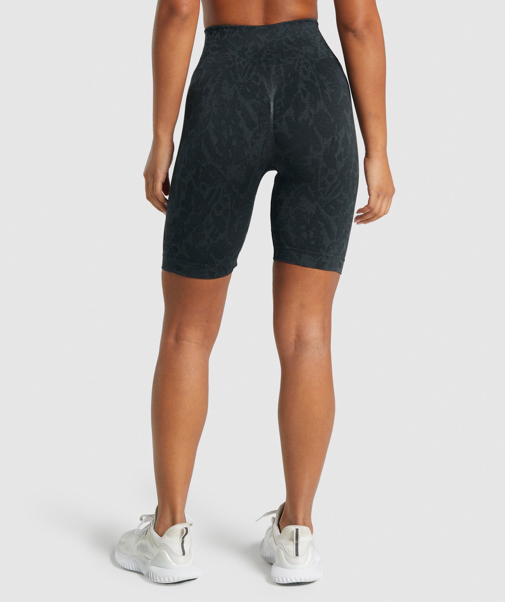 Black Women's Gymshark Adapt Animal Seamless Cycling Shorts | HFBKVS-523