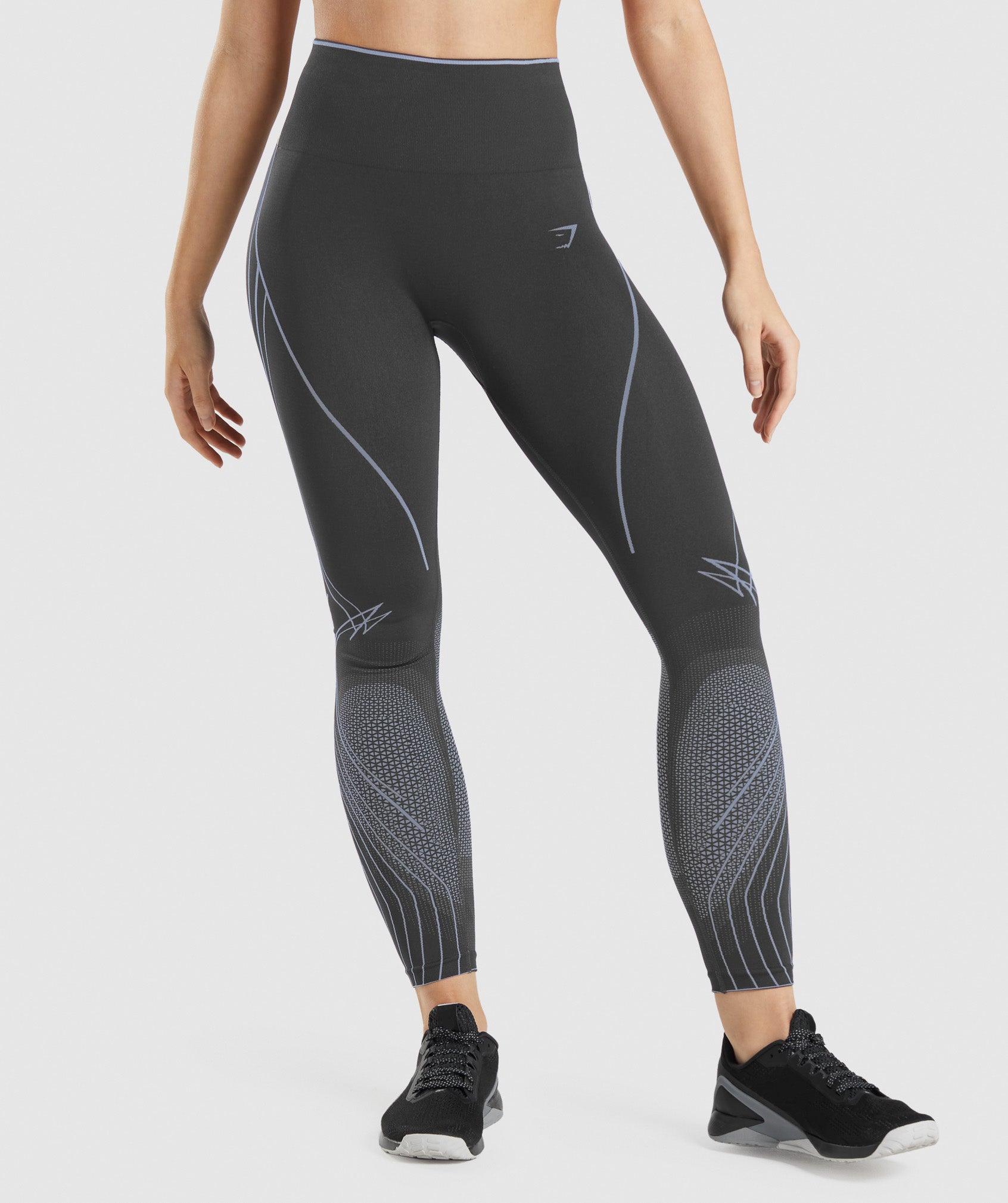 Black Women\'s Gymshark Apex Seamless High Rise Leggings | ZNSLBD-371