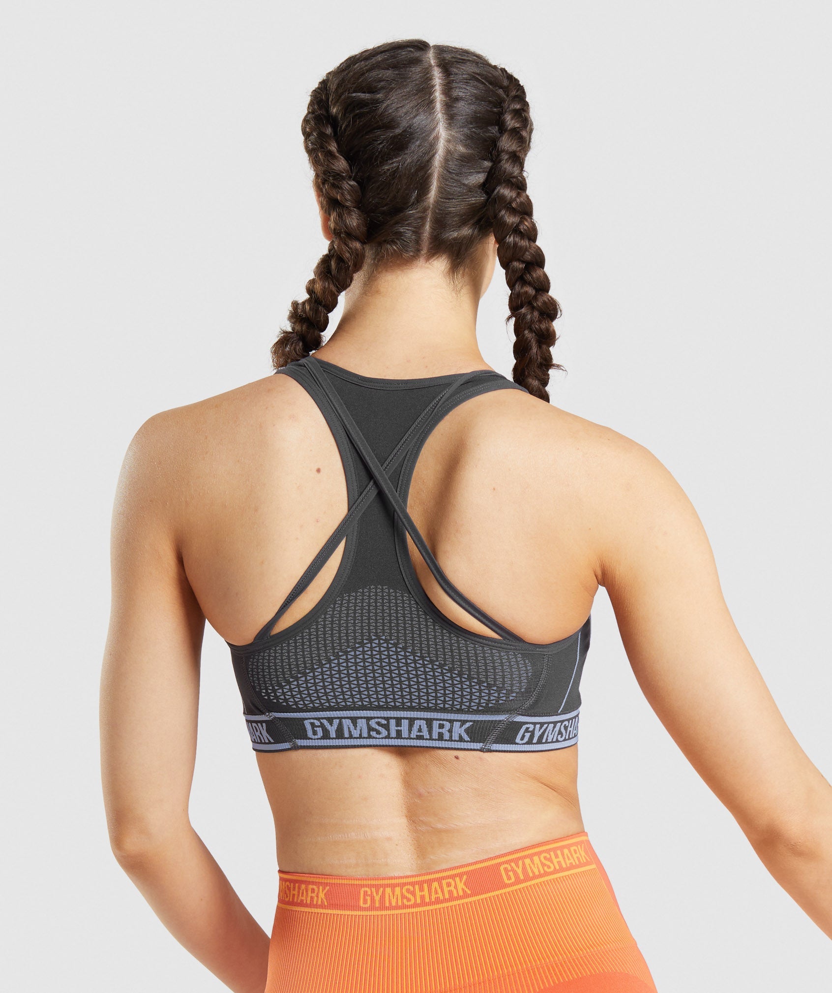 Black Women's Gymshark Apex Seamless Sports Bra | DFIPKE-734