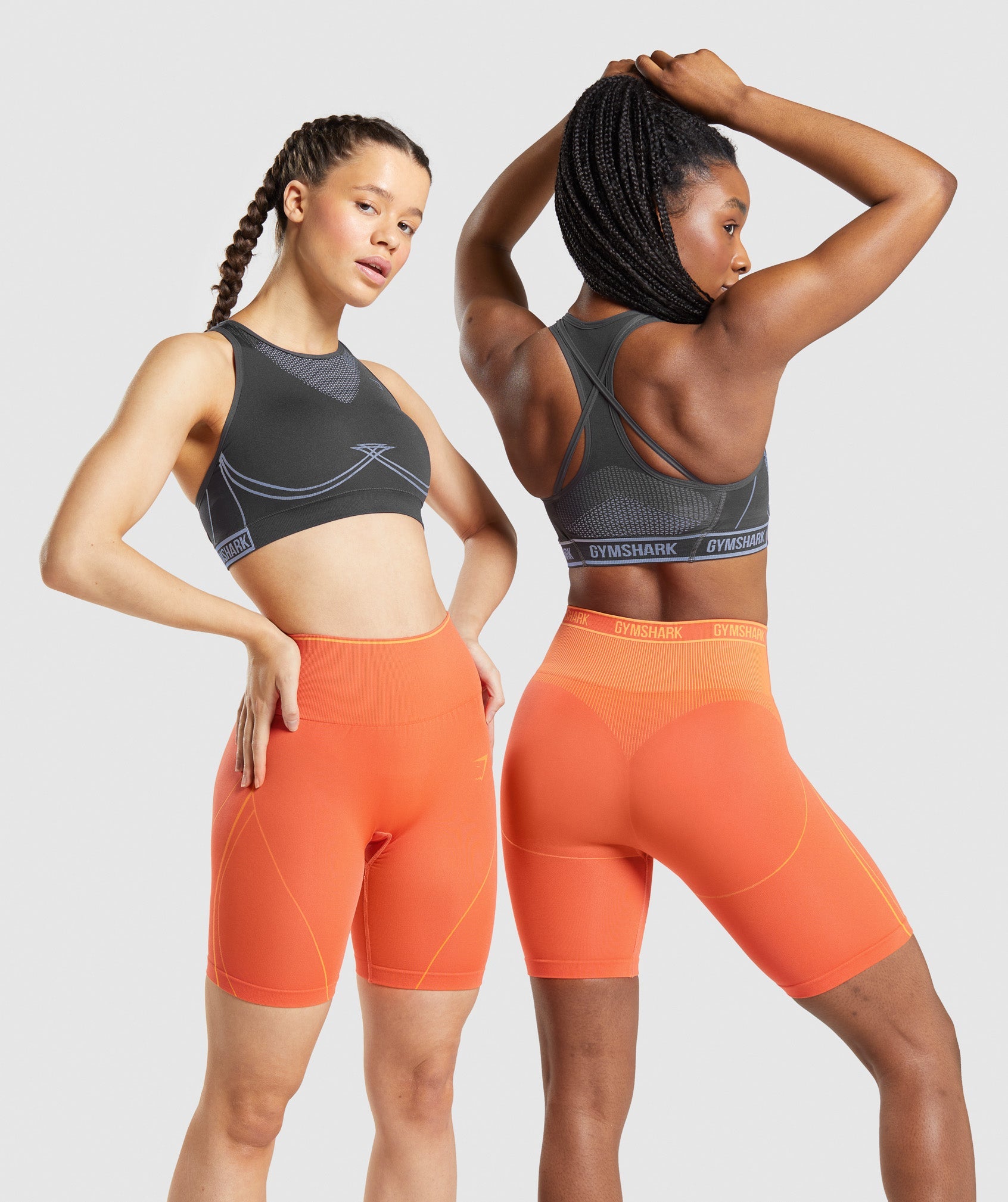 Black Women's Gymshark Apex Seamless Sports Bra | DFIPKE-734