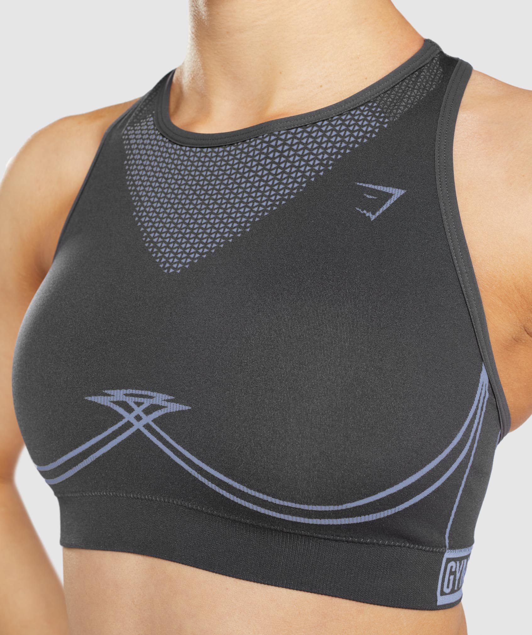 Black Women's Gymshark Apex Seamless Sports Bra | DFIPKE-734